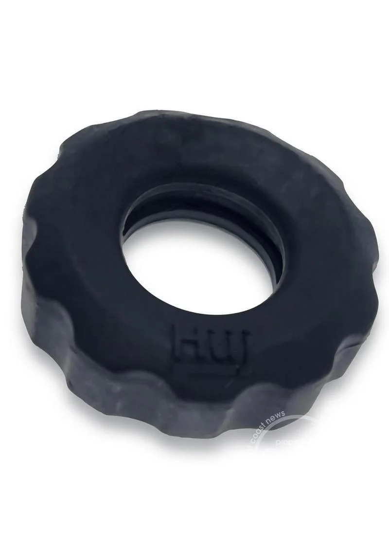 Hunkyjunk HUJ Cockrings (3 Pack) - Tar Ice - Image 3