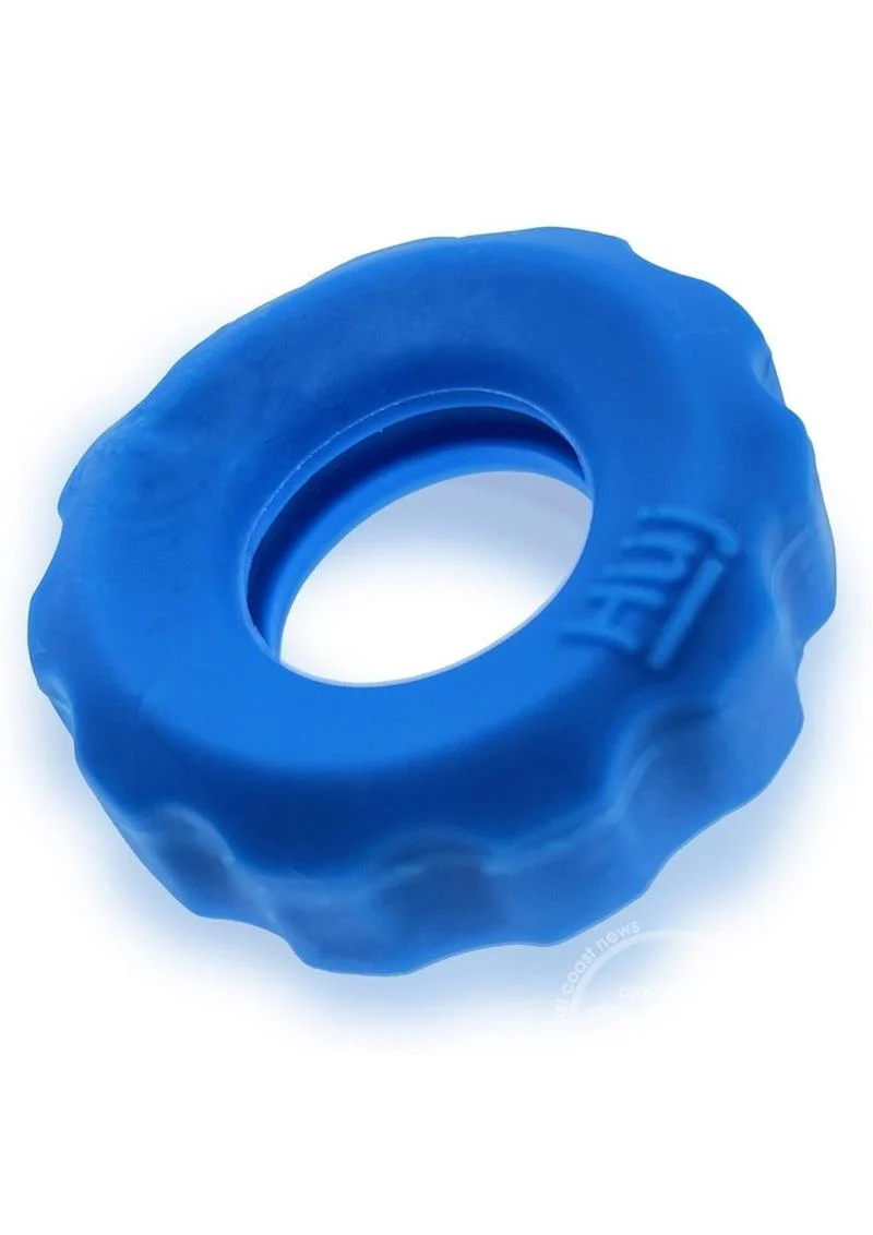 Hunkyjunk HUJ Cockrings (3 Pack) - Teal Ice - Image 3