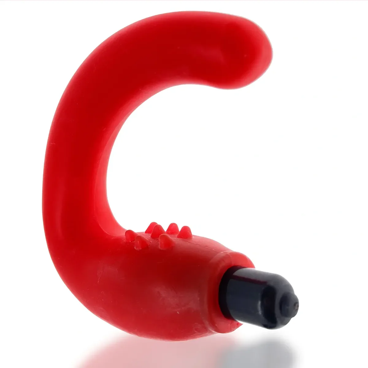 Hunkyjunk Hummer Silicone Vibrating Prostate Pegger - Neon Pink - Image 5