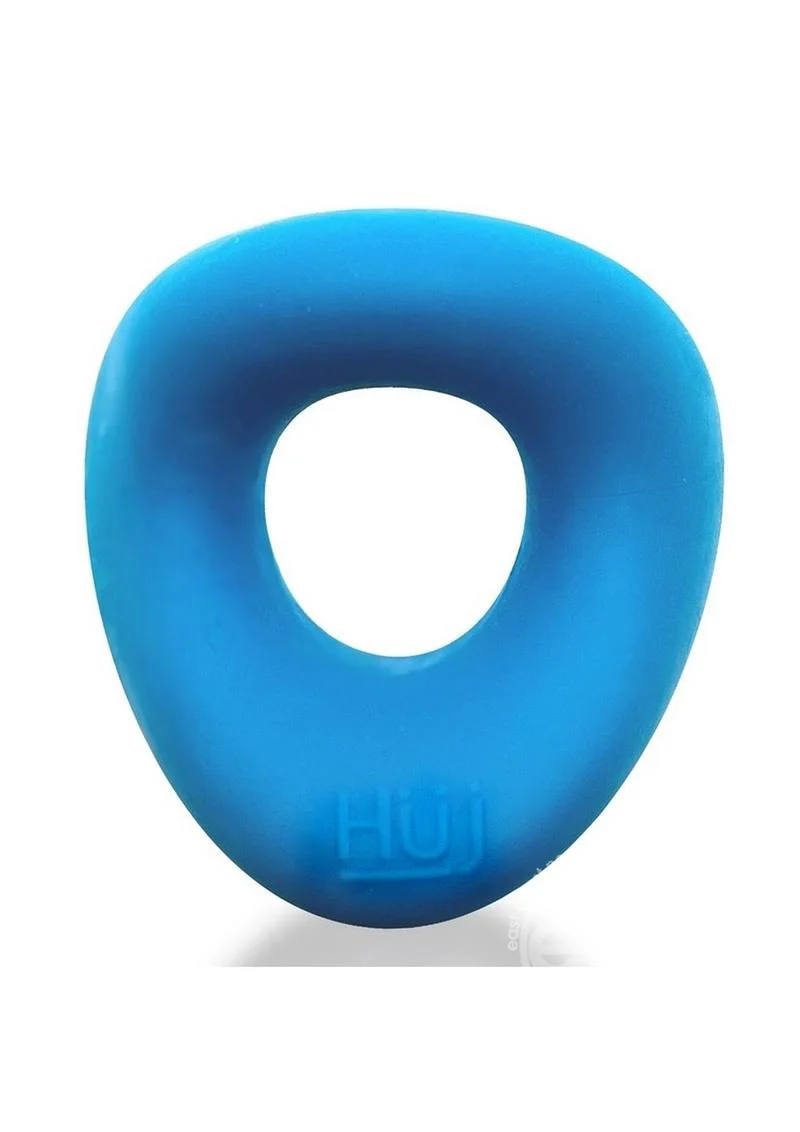 Hunkyjunk Form Surround Cock Ring - Teal Ice - Image 5