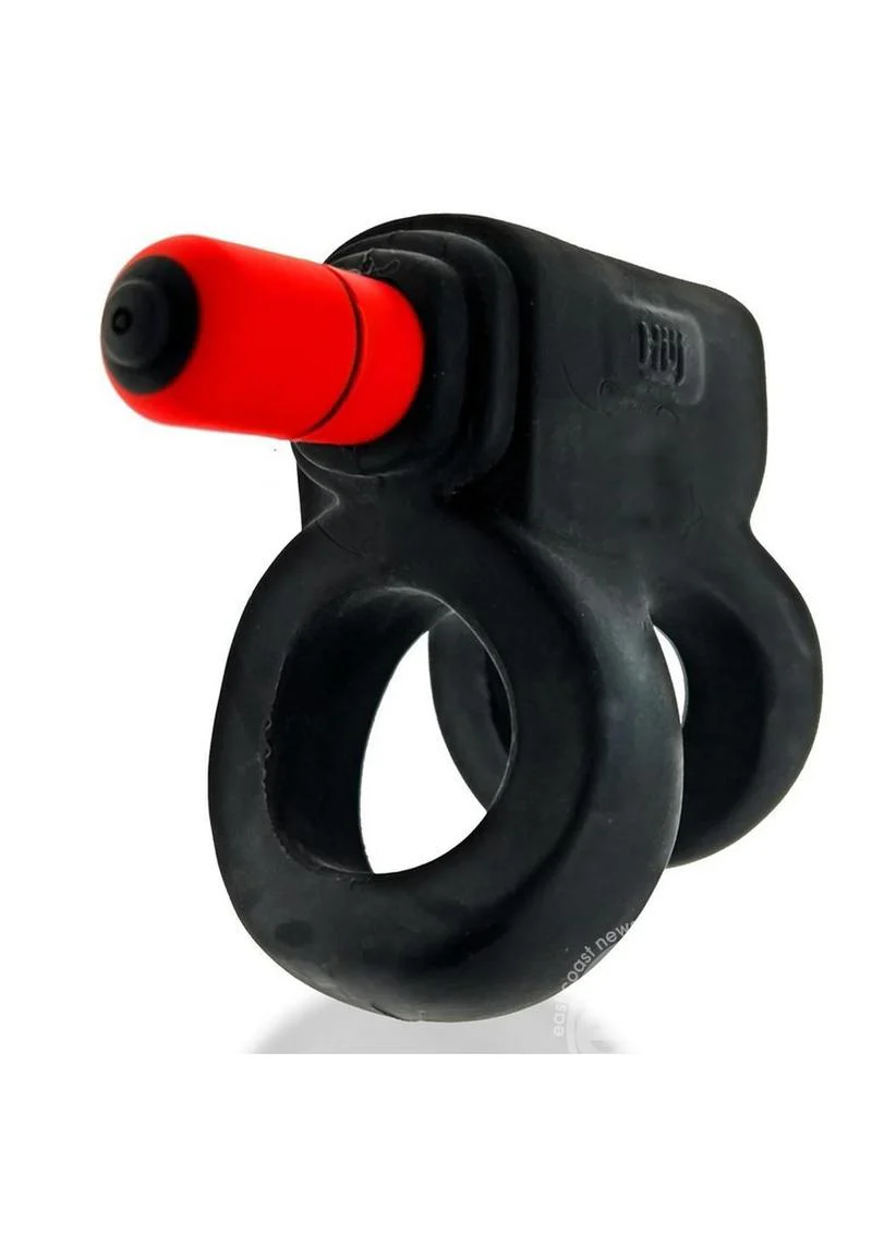Hunkyjunk Revhammer Reverb Shaft Vibrating Cock Ring - Tar Ice - Image 3