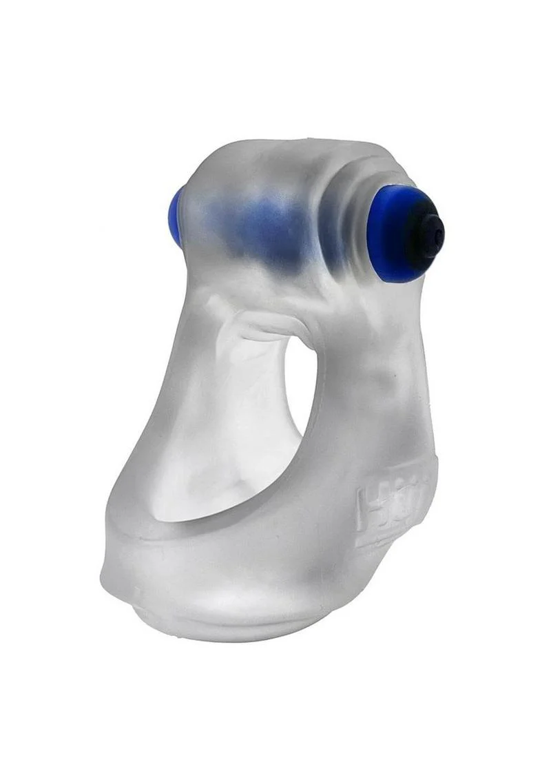 Hunkyjunk Revsling Vibrating Reverb Cocksling - Clear Ice - Image 4