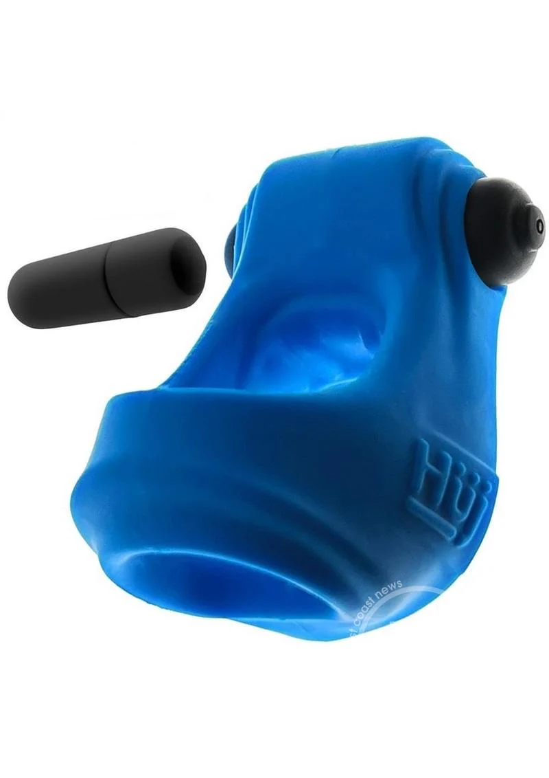Hunkyjunk Revsling Vibrating Reverb Cocksling - Teal Ice - Image 4