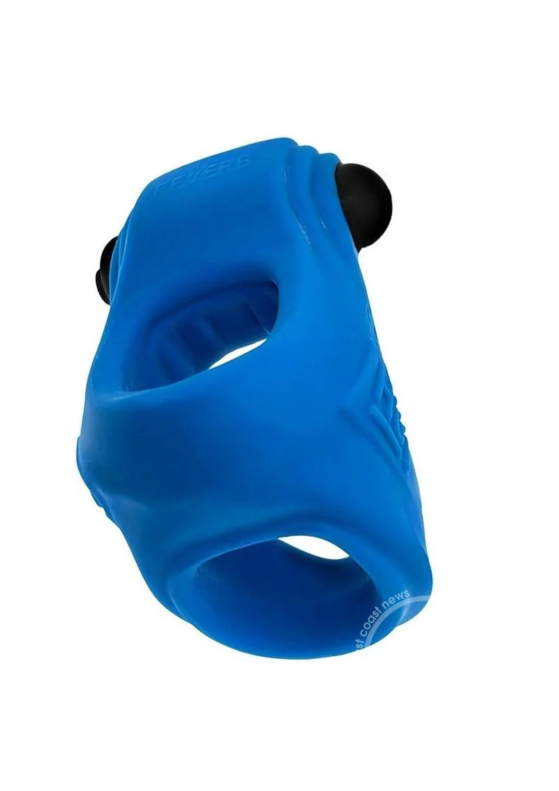 Hunkyjunk Revsling Vibrating Reverb Cocksling - Teal Ice - Image 5