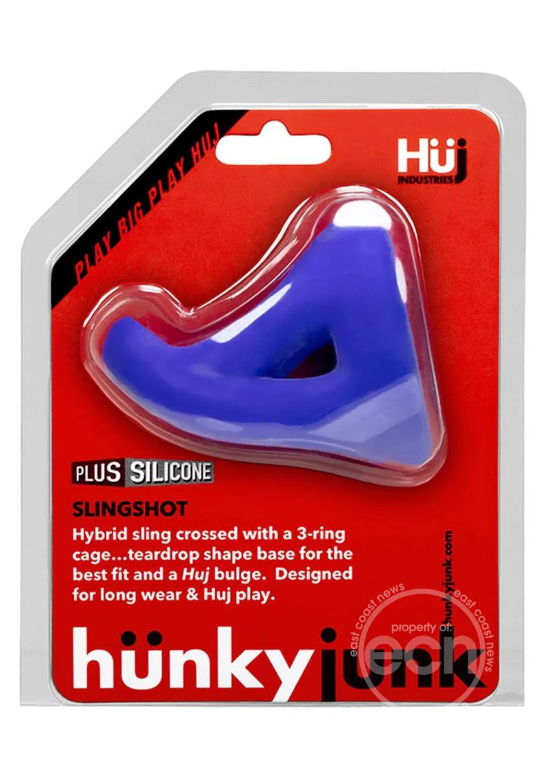 Hünkyjunk Slingshot 3 Ring Teardrop C-Ring Cobalt - Image 2