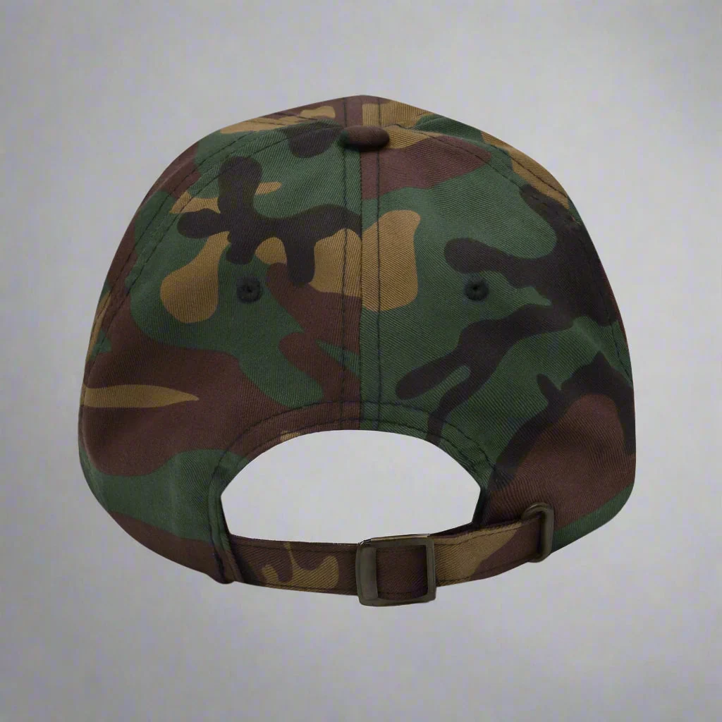 I Like Good Boys Dad Hat by YES HOMO in Green Camo - Image 2