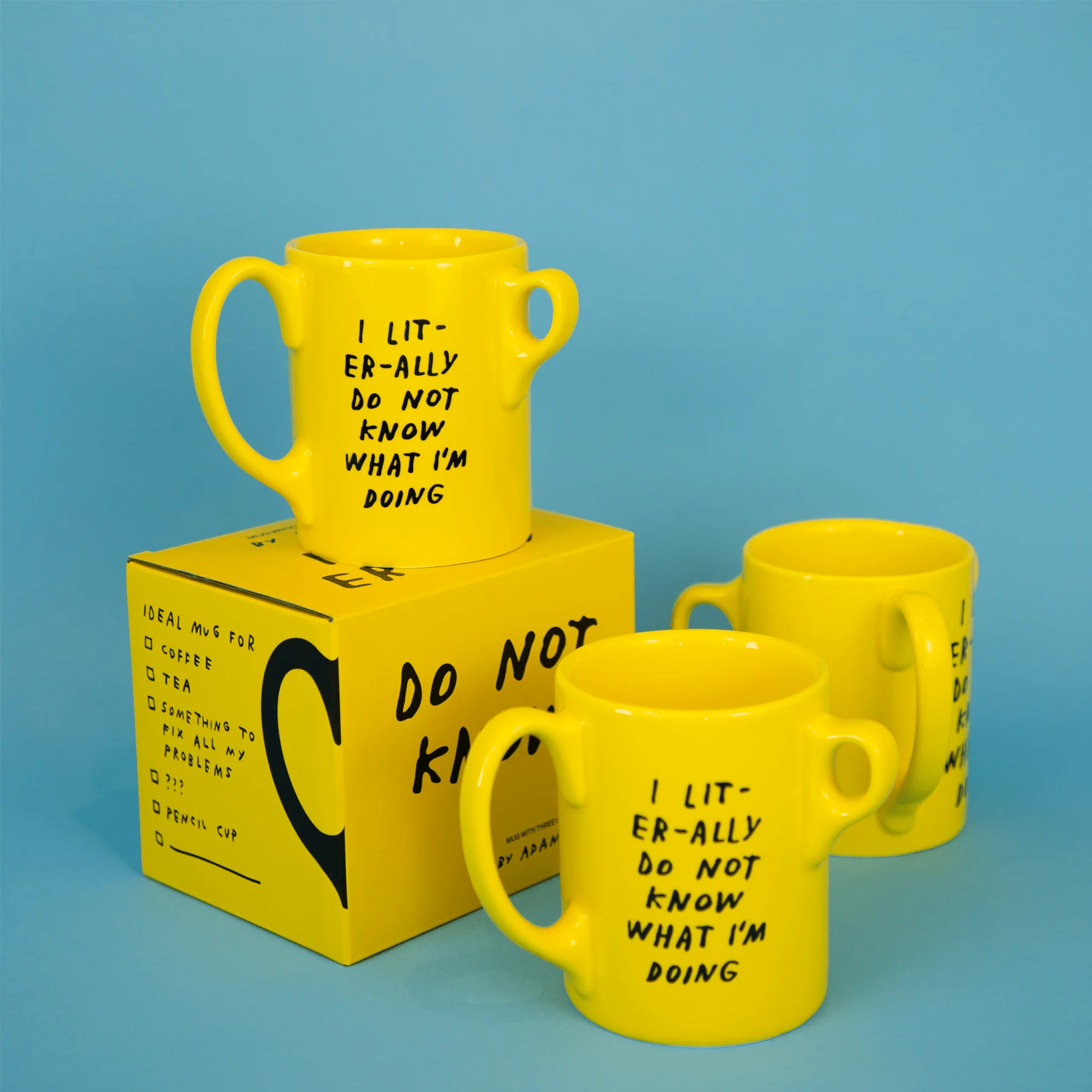 I Literally Do Not Know Mug by Adam JK x Third Drawer Down - Image 2