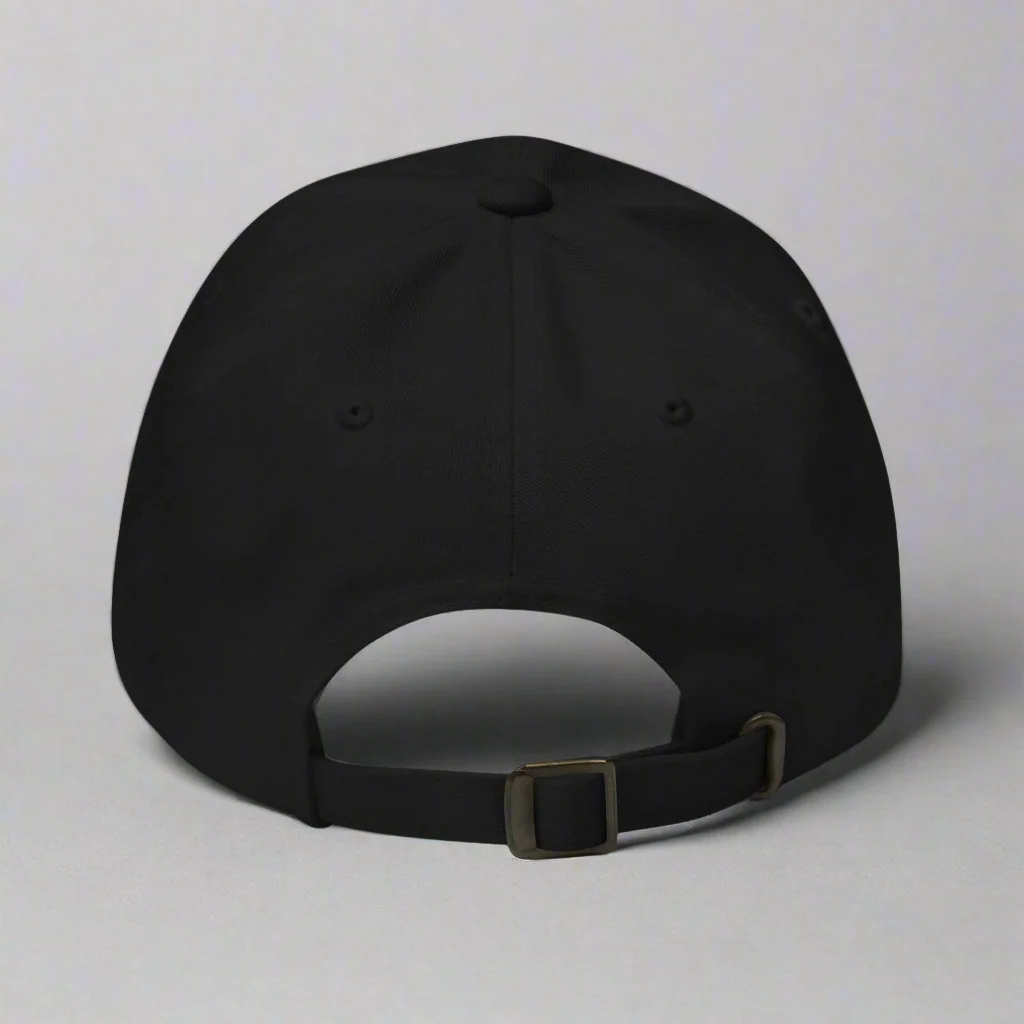 I Love Hot Dads Dad Hat by YES HOMO in Black - Image 3