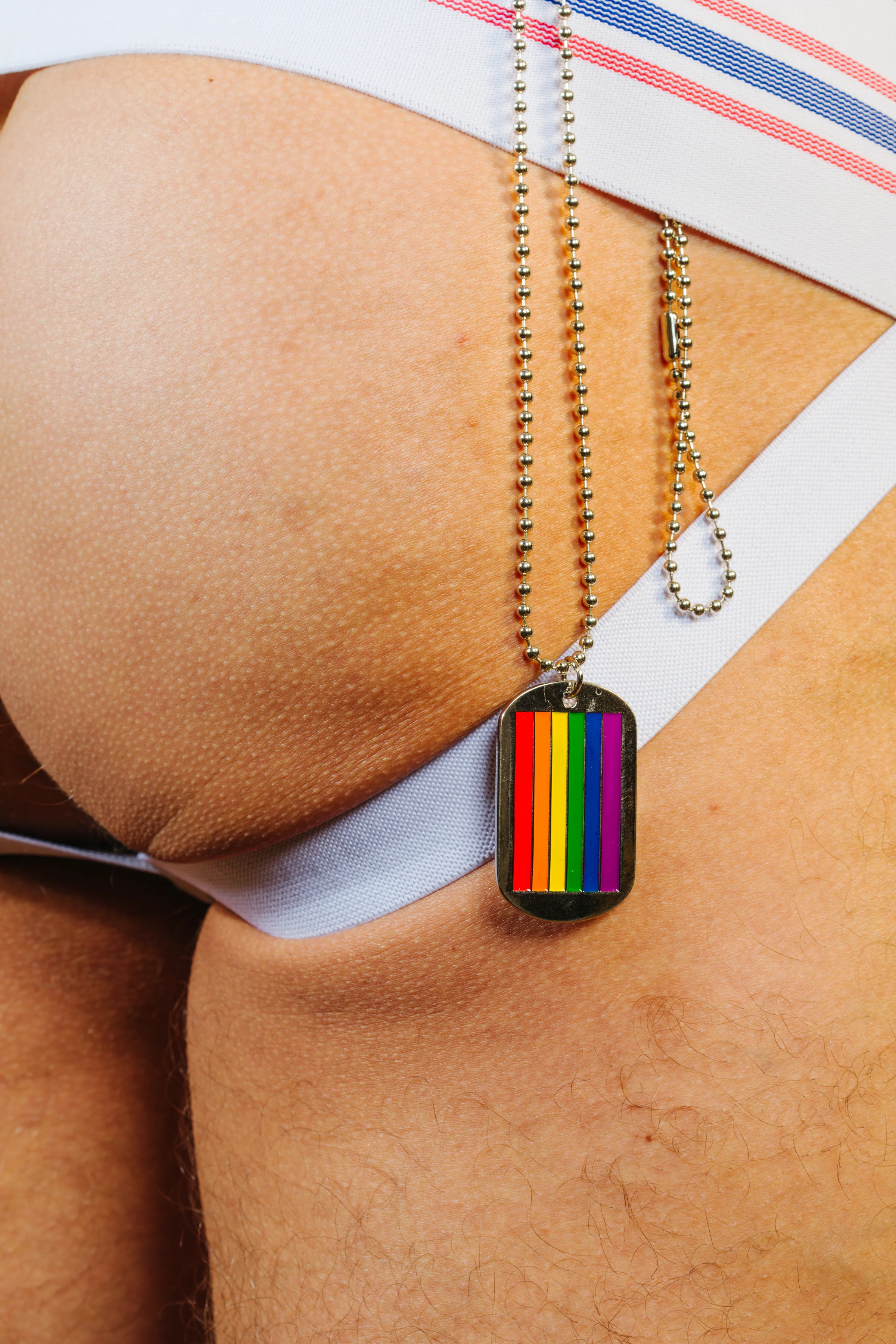RAINBOW ID TAG Necklace - Image 3