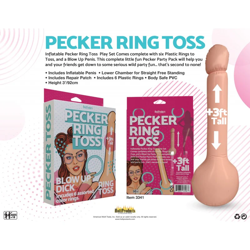 Inflatable Pecker Ring Toss Game - Image 3