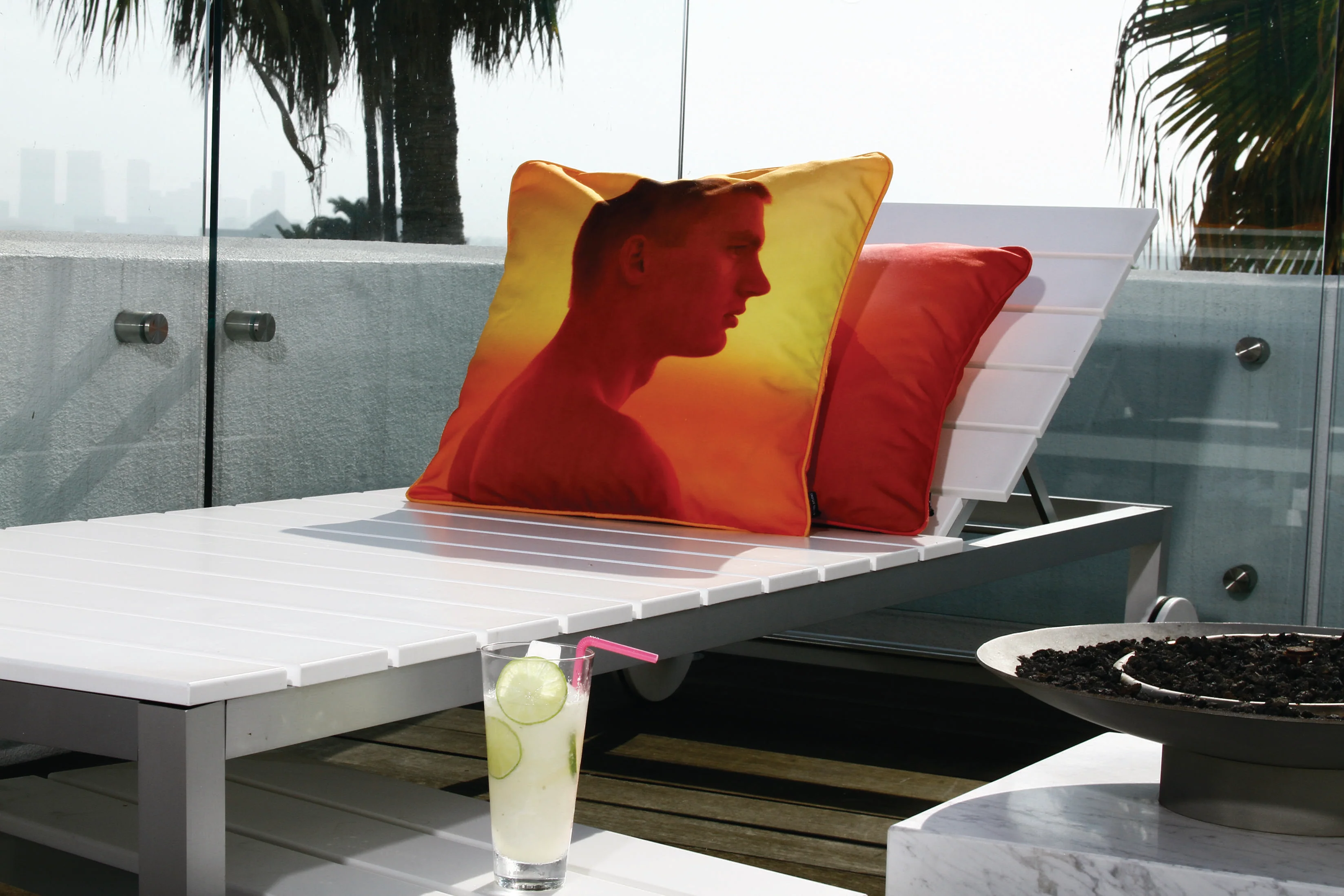 Jack Pierson: Henzel Studio Collaborations Art Pillow - Image 3
