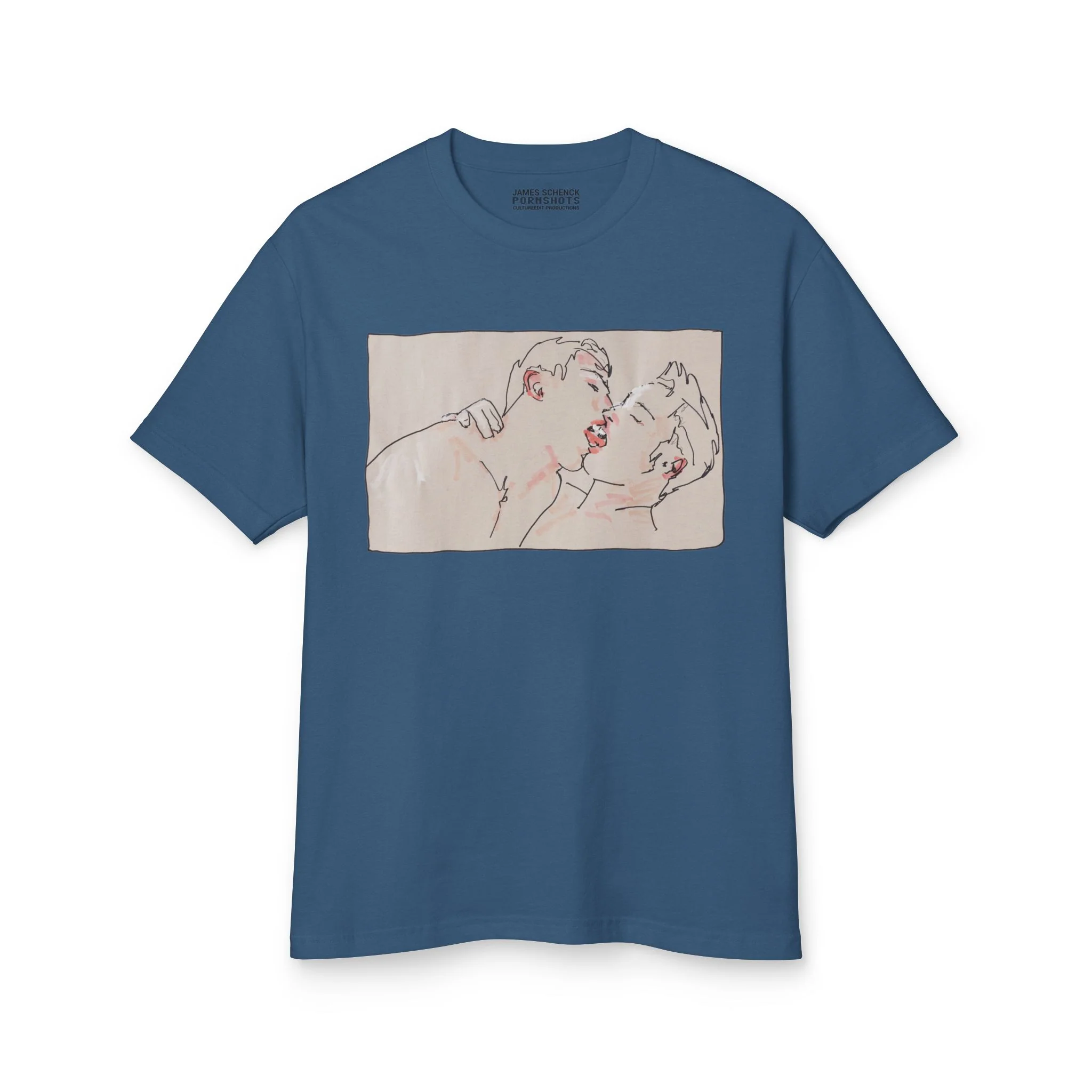 James Schenck KISSING tee by CULTUREEDIT Productions / 6 Colors - Image 5
