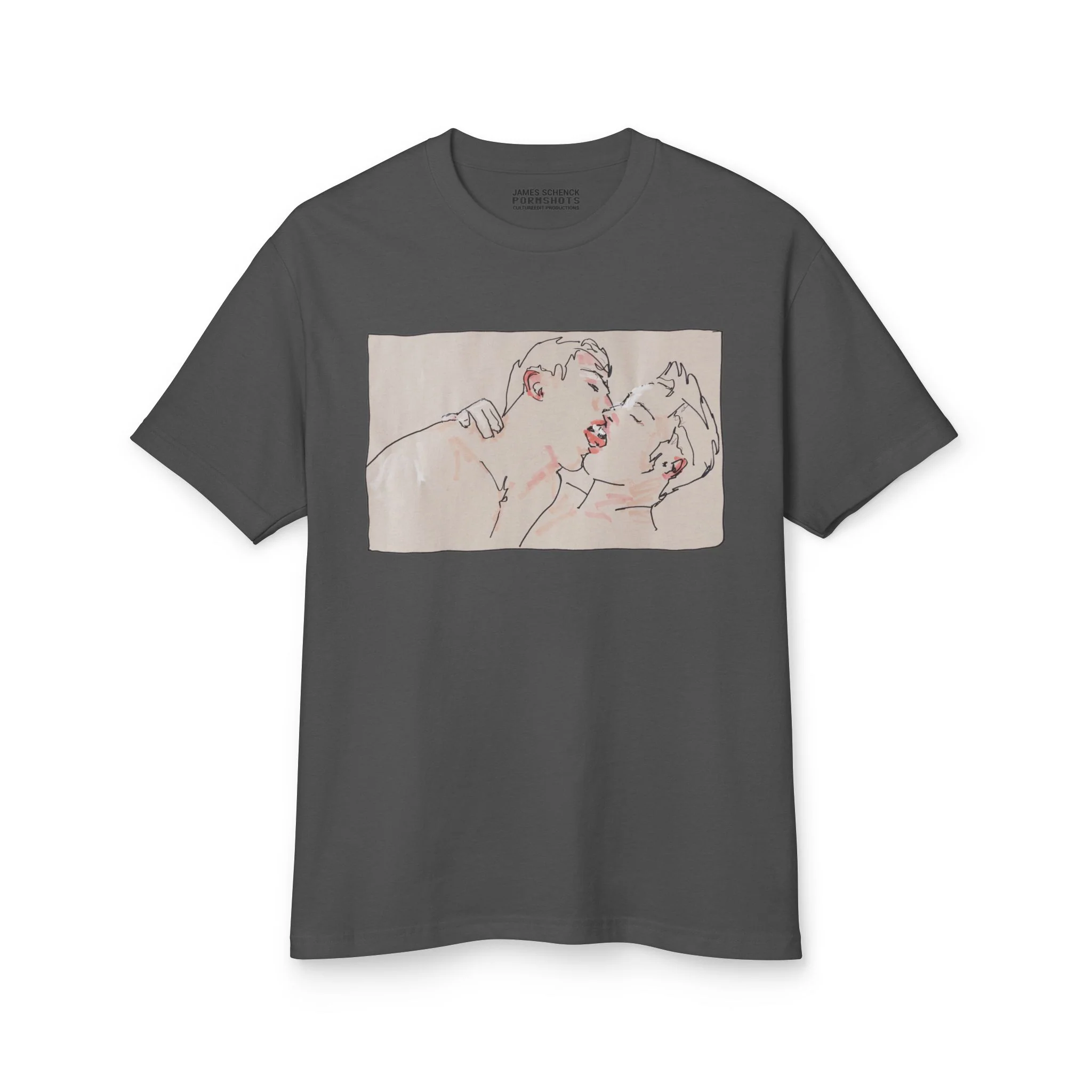 James Schenck KISSING tee by CULTUREEDIT Productions / 6 Colors - Image 6
