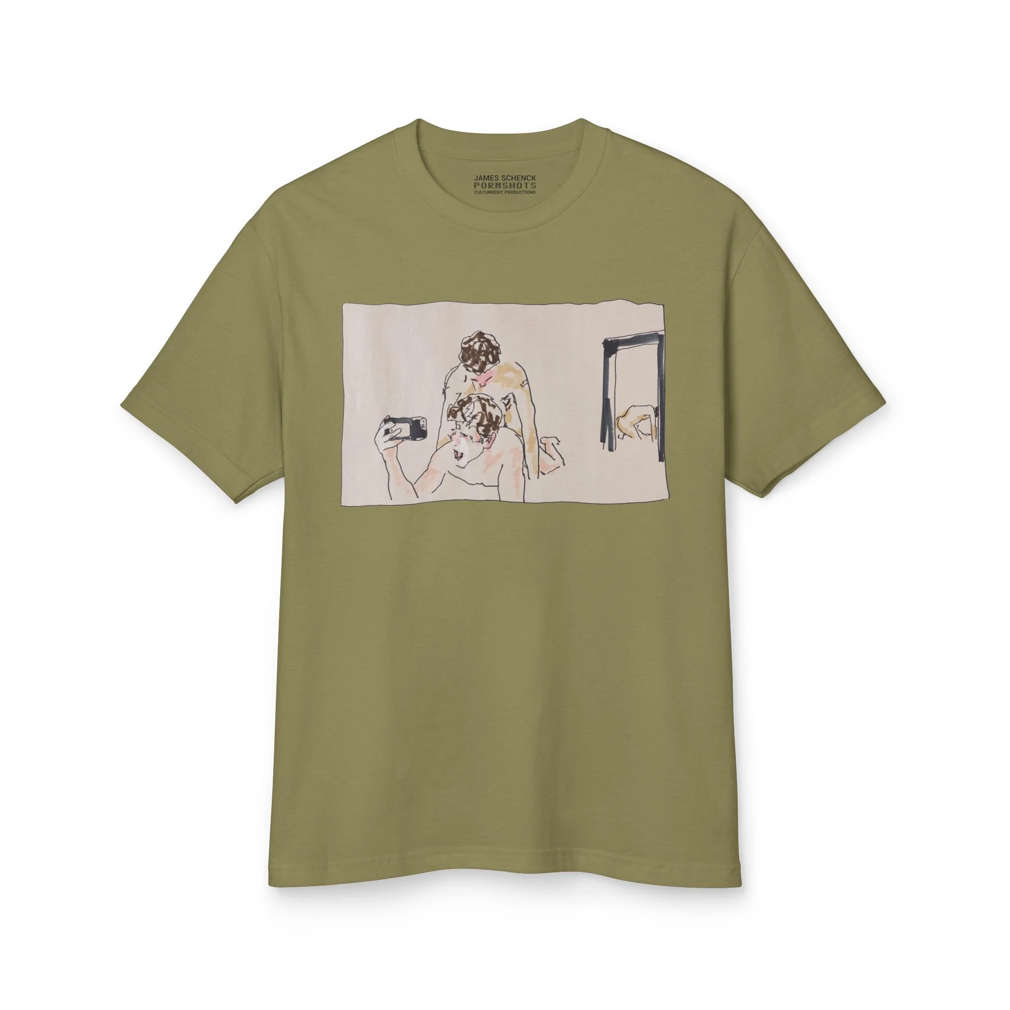 James Schenck MIRROR tee by CULTUREEDIT Productions / 6 Colors - Image 4