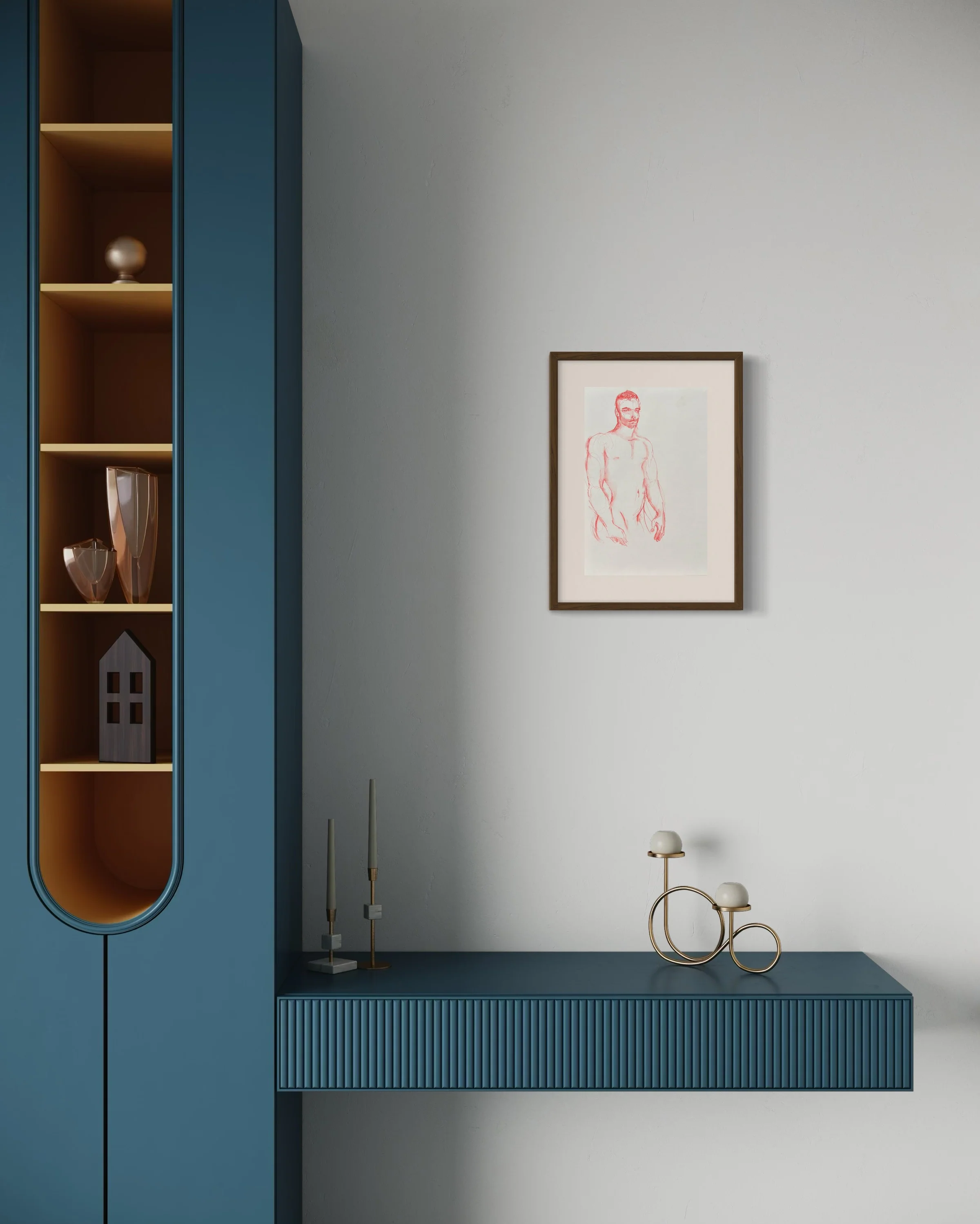 JASON DUFFY, STUDY IN RED, 2018 - Image 2