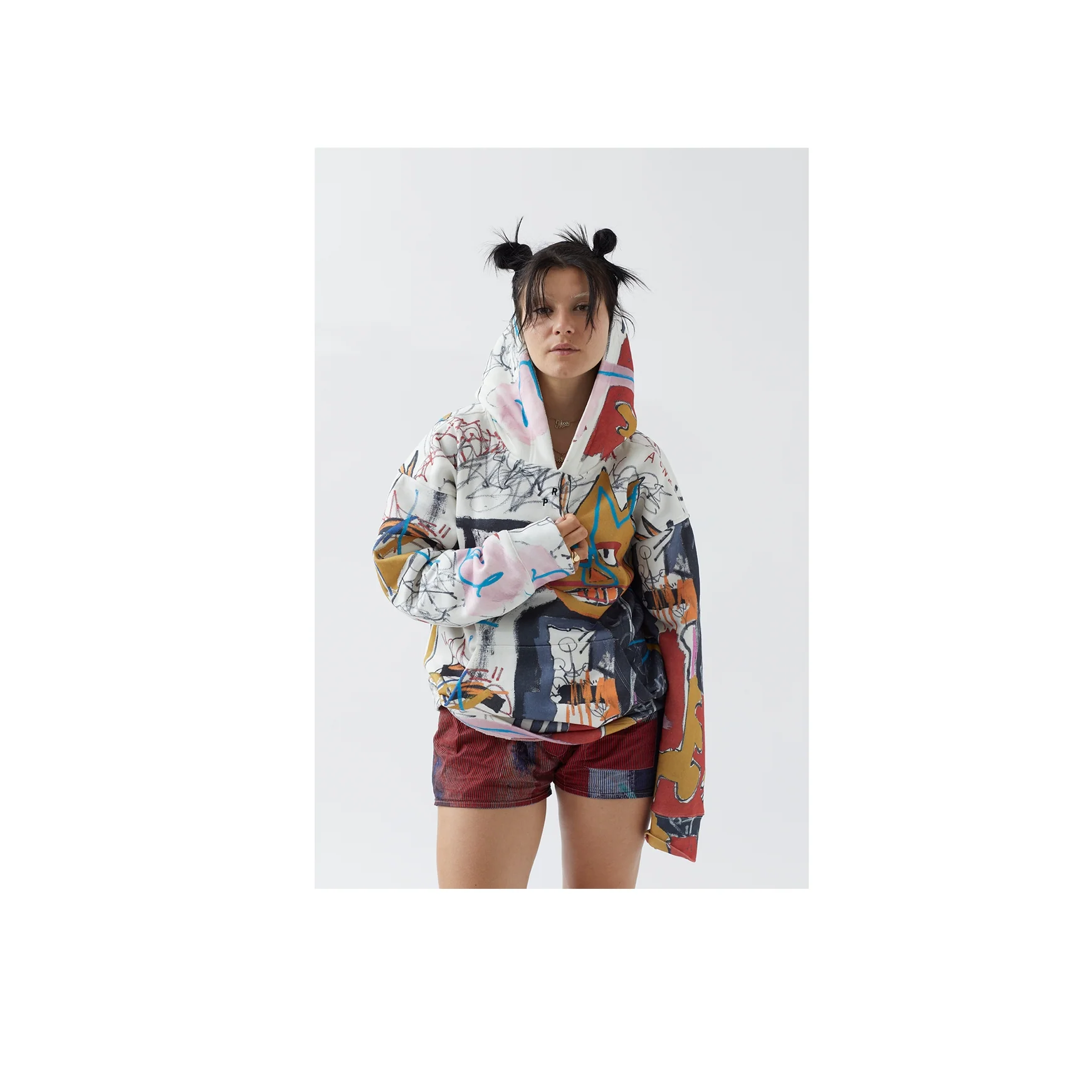 Jean-Michel Basquiat A-One Hoodie - Image 4