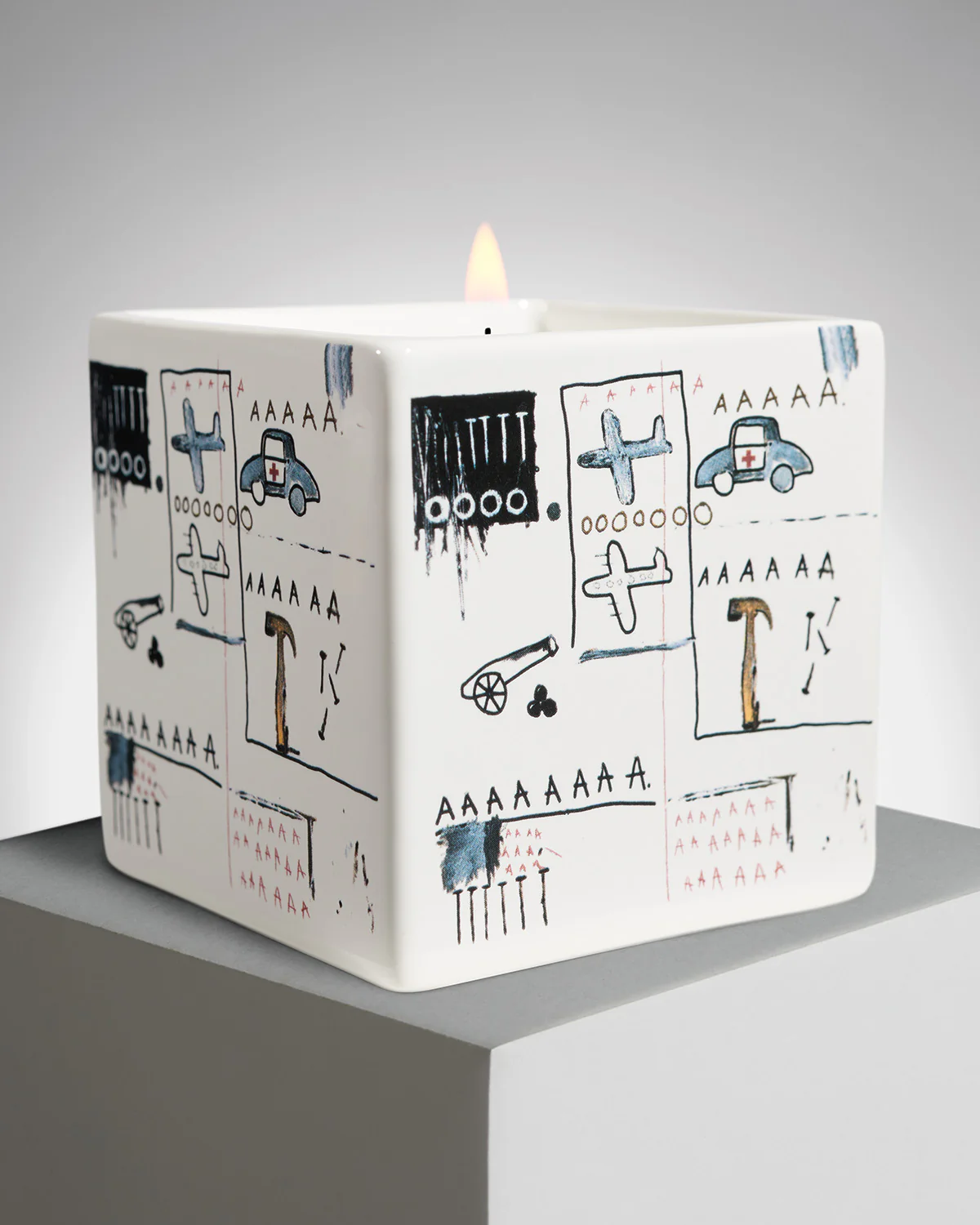 JEAN-MICHEL BASQUIAT "AAA" SQUARE PERFUMED CANDLE - Image 2