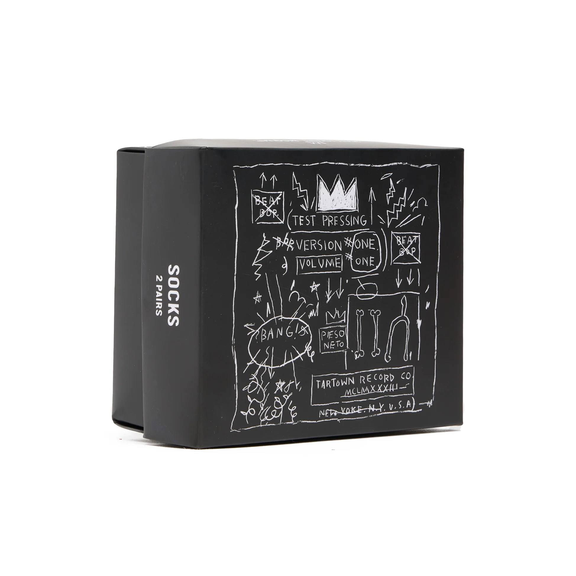 Jean-Michel Basquiat Beat Bop Knit Socks Box, Set of 2