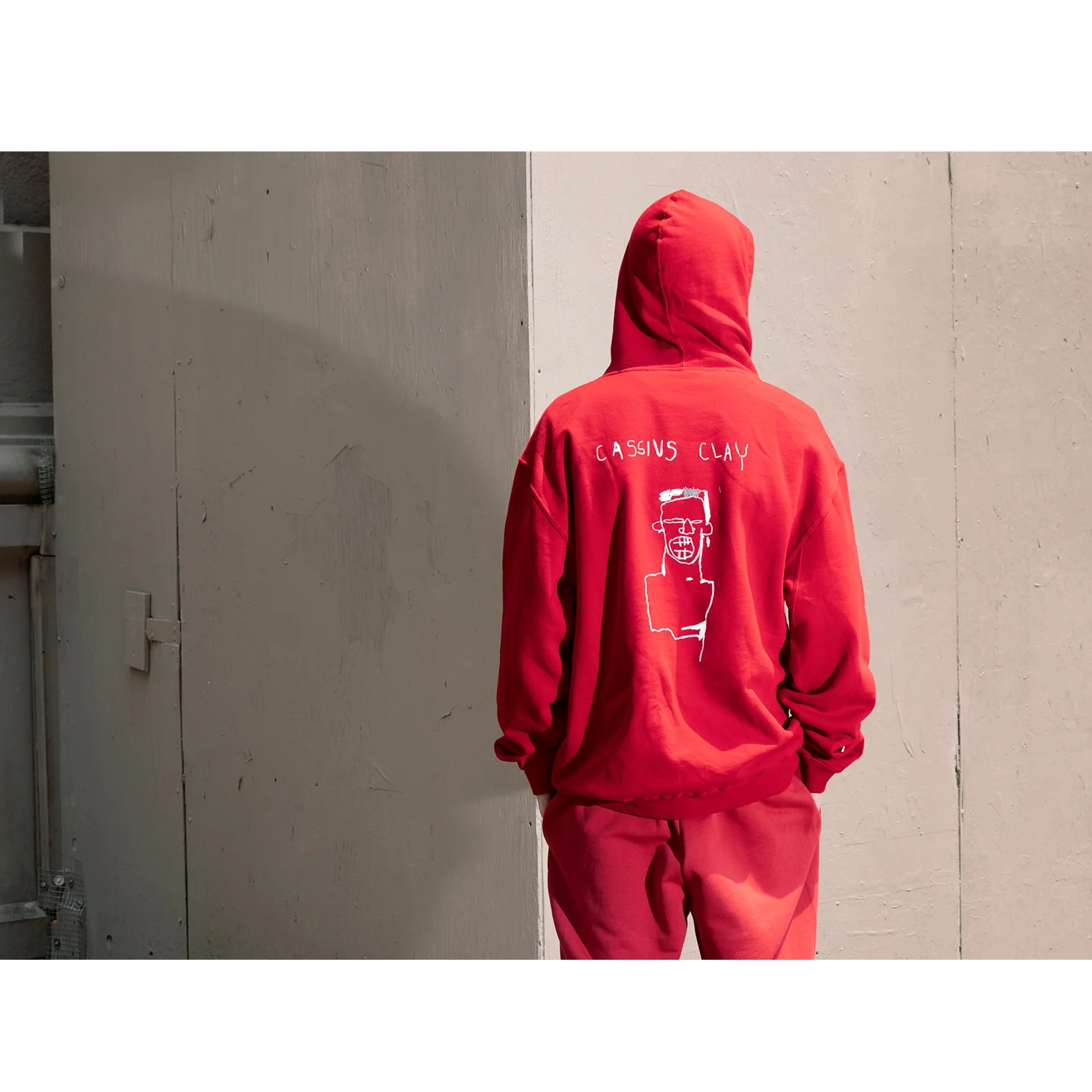 Jean-Michel Basquiat Cassius Clay Hoodie - Image 4