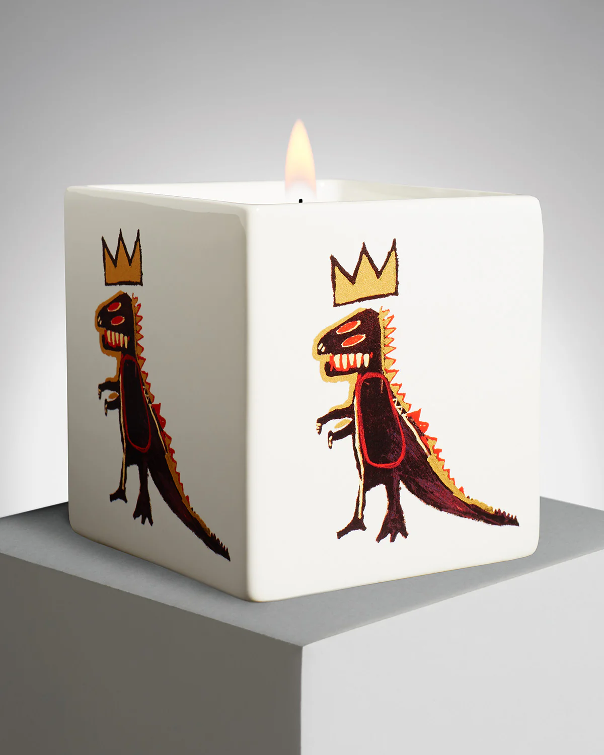 JEAN-MICHEL BASQUIAT "gold dragon" SQUARE PERFUMED CANDLE - Image 3