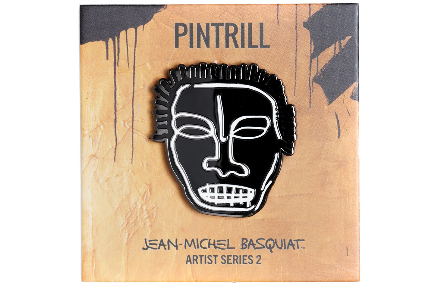 JEAN-MICHEL BASQUIAT HEAD PIN - Image 5