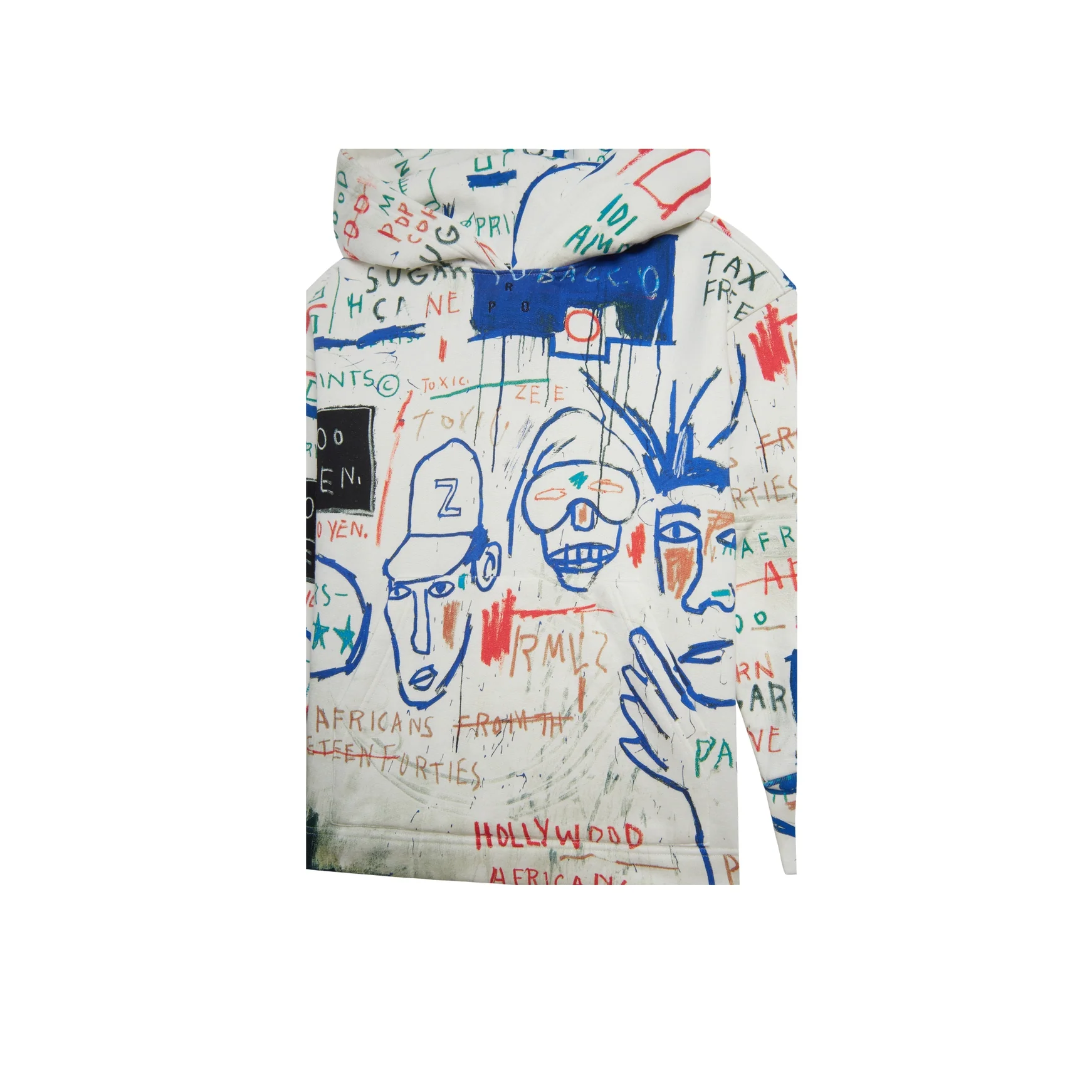 Jean-Michel Basquiat Hollywood Africans Hoodie - Image 3