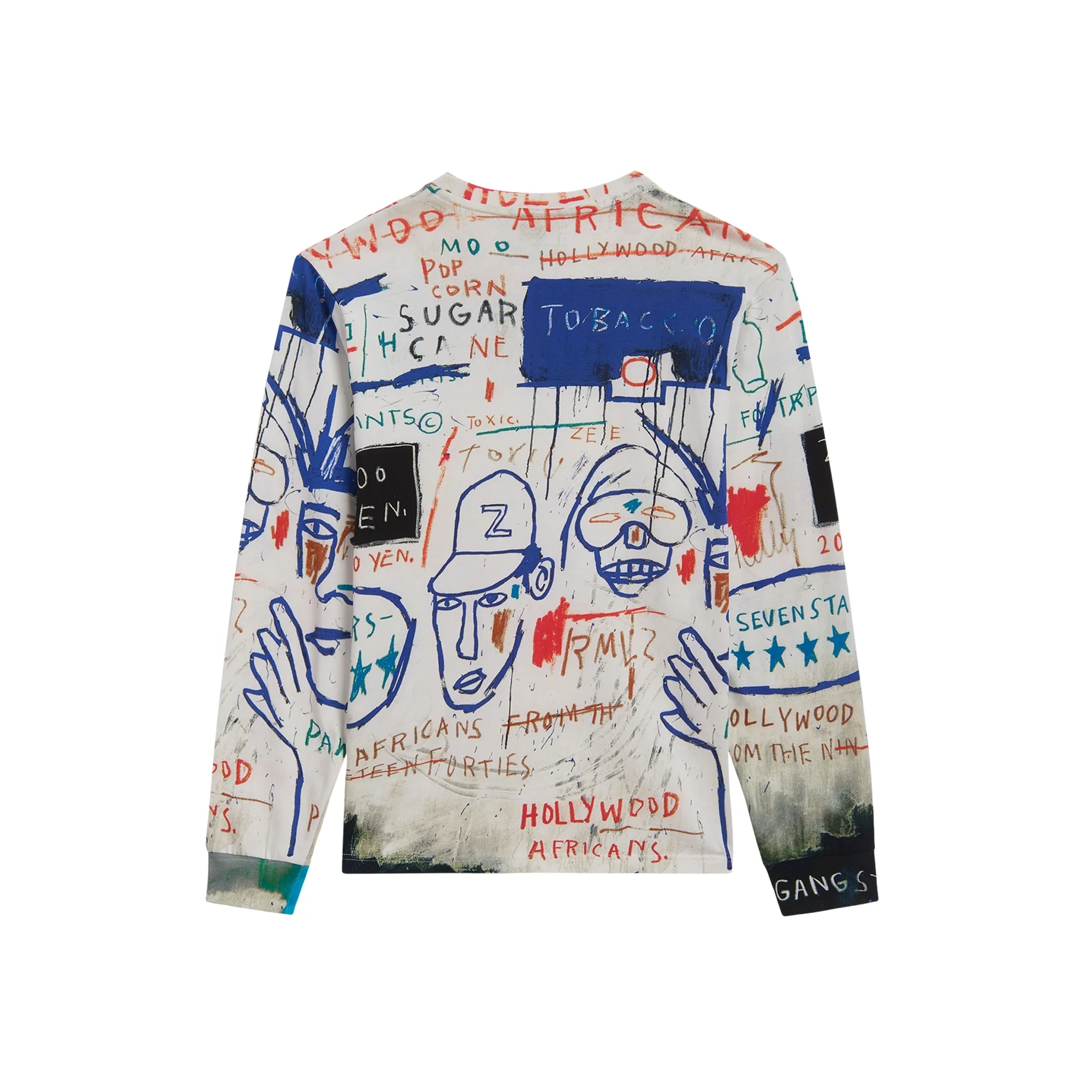 Jean-Michel Basquiat Hollywood Africans Long Sleeve T-Shirt - Image 2