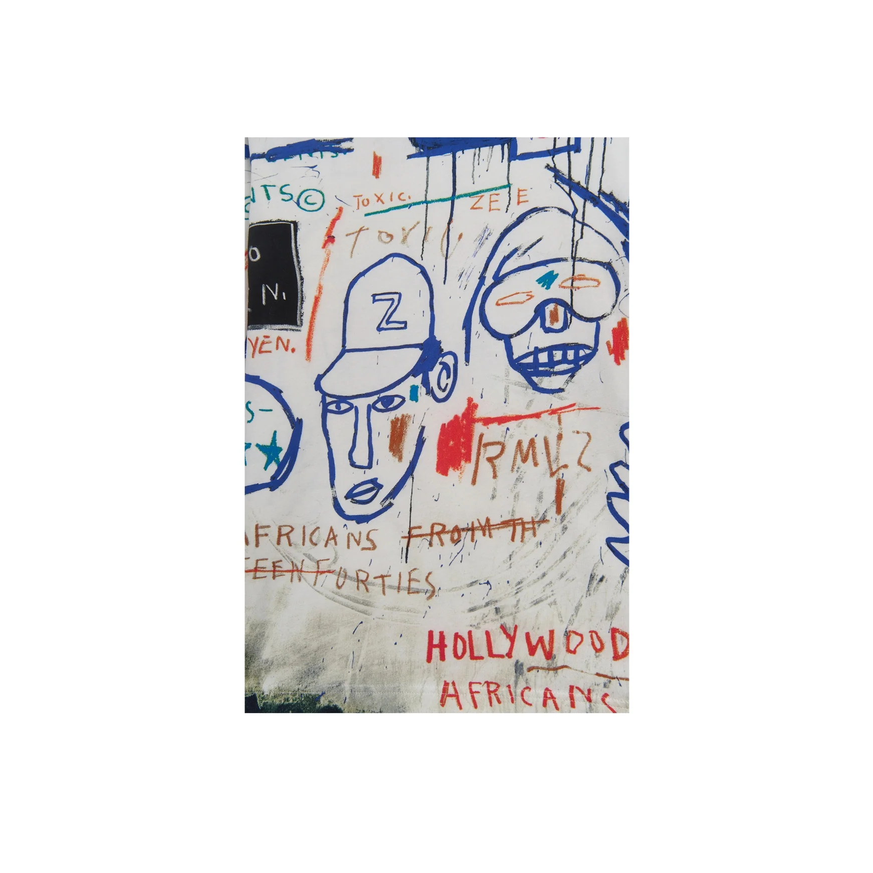 Jean-Michel Basquiat Hollywood Africans Long Sleeve T-Shirt - Image 3