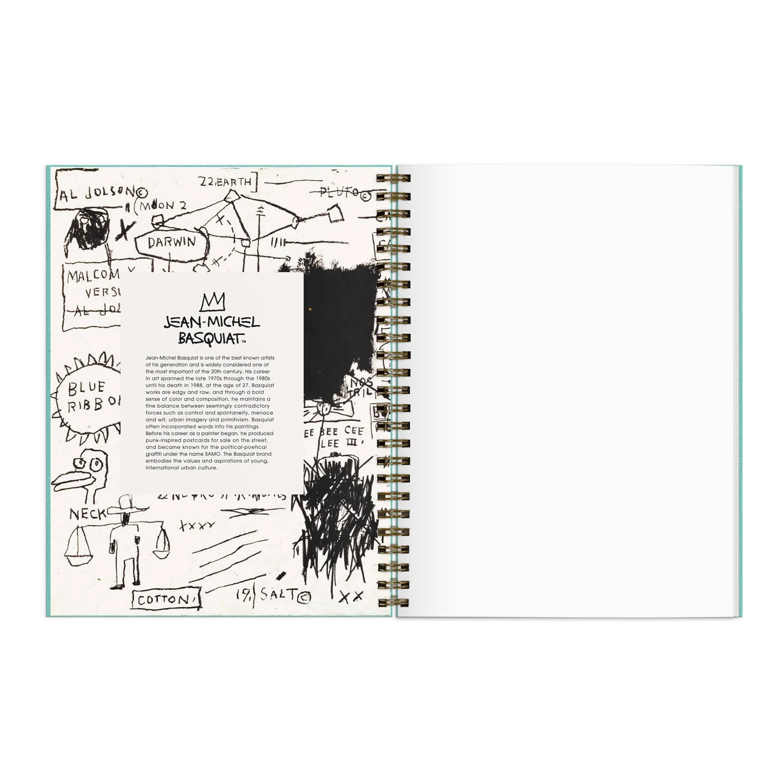 Jean-Michel Basquiat Inspirational Sketchbook - Image 2
