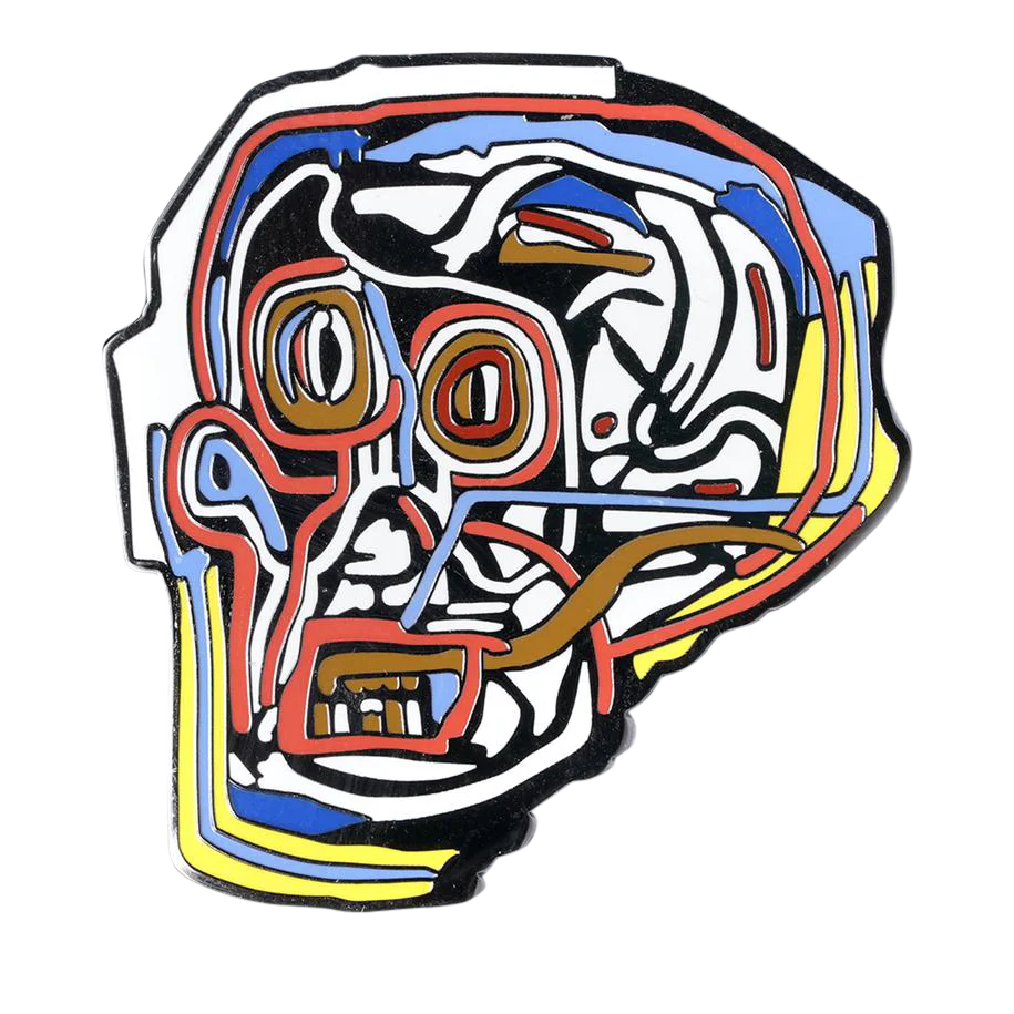 JEAN-MICHEL BASQUIAT MASK PIN - Image 2