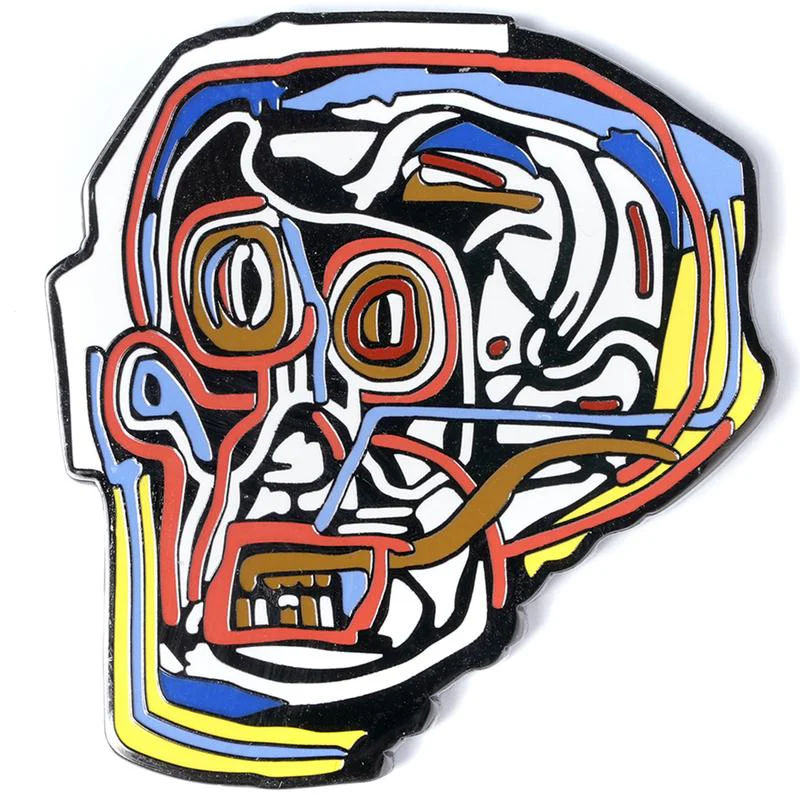 JEAN-MICHEL BASQUIAT MASK PIN - Image 3