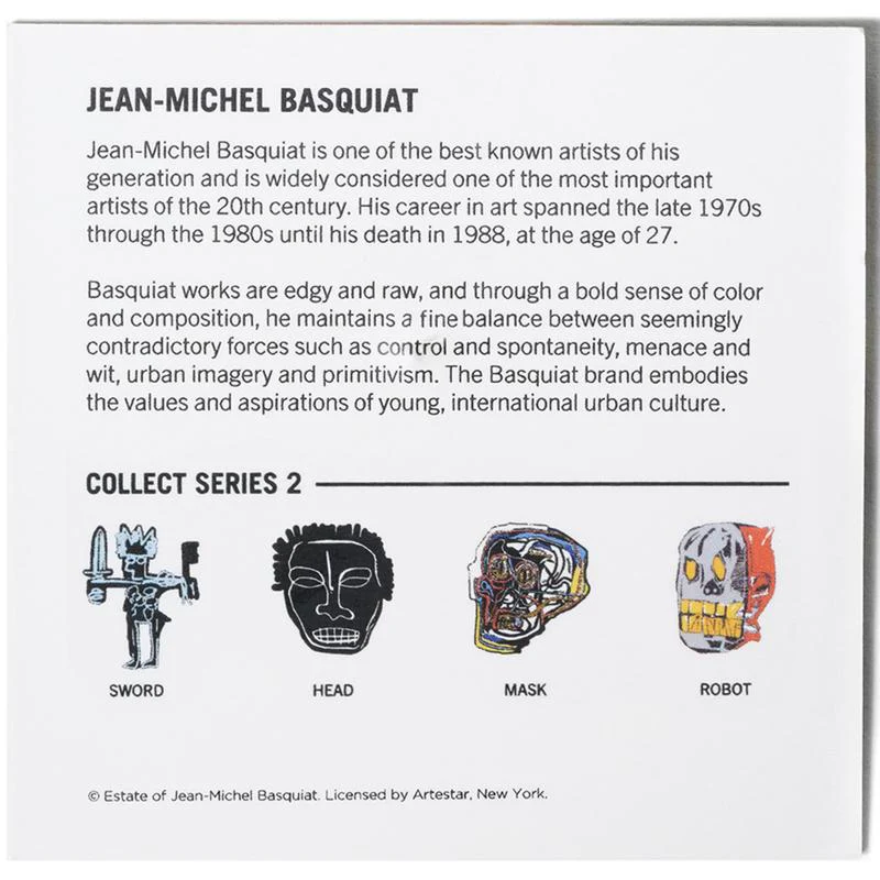 JEAN-MICHEL BASQUIAT MASK PIN - Image 6