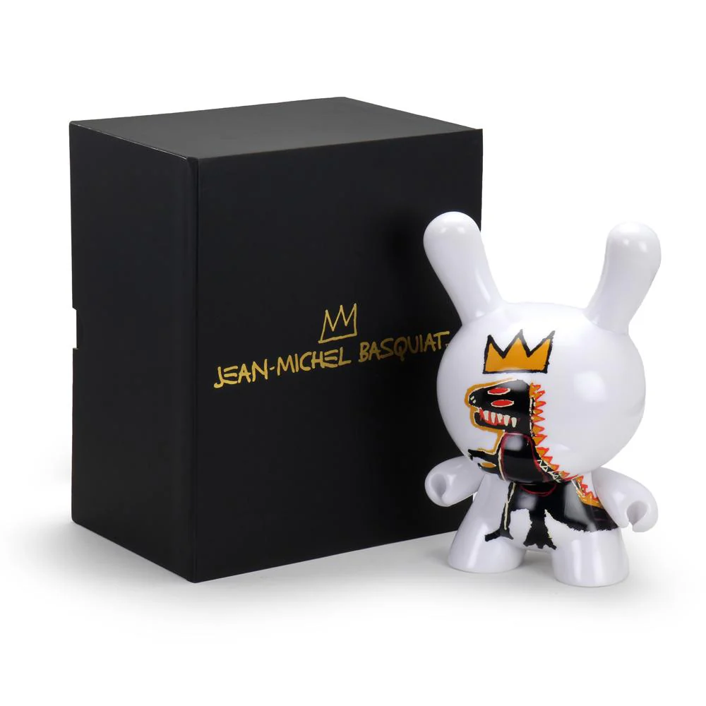 JEAN-MICHEL BASQUIAT MASTERPIECE PEZ DISPENSER 8" DUNNY ART FIGURE - Image 3