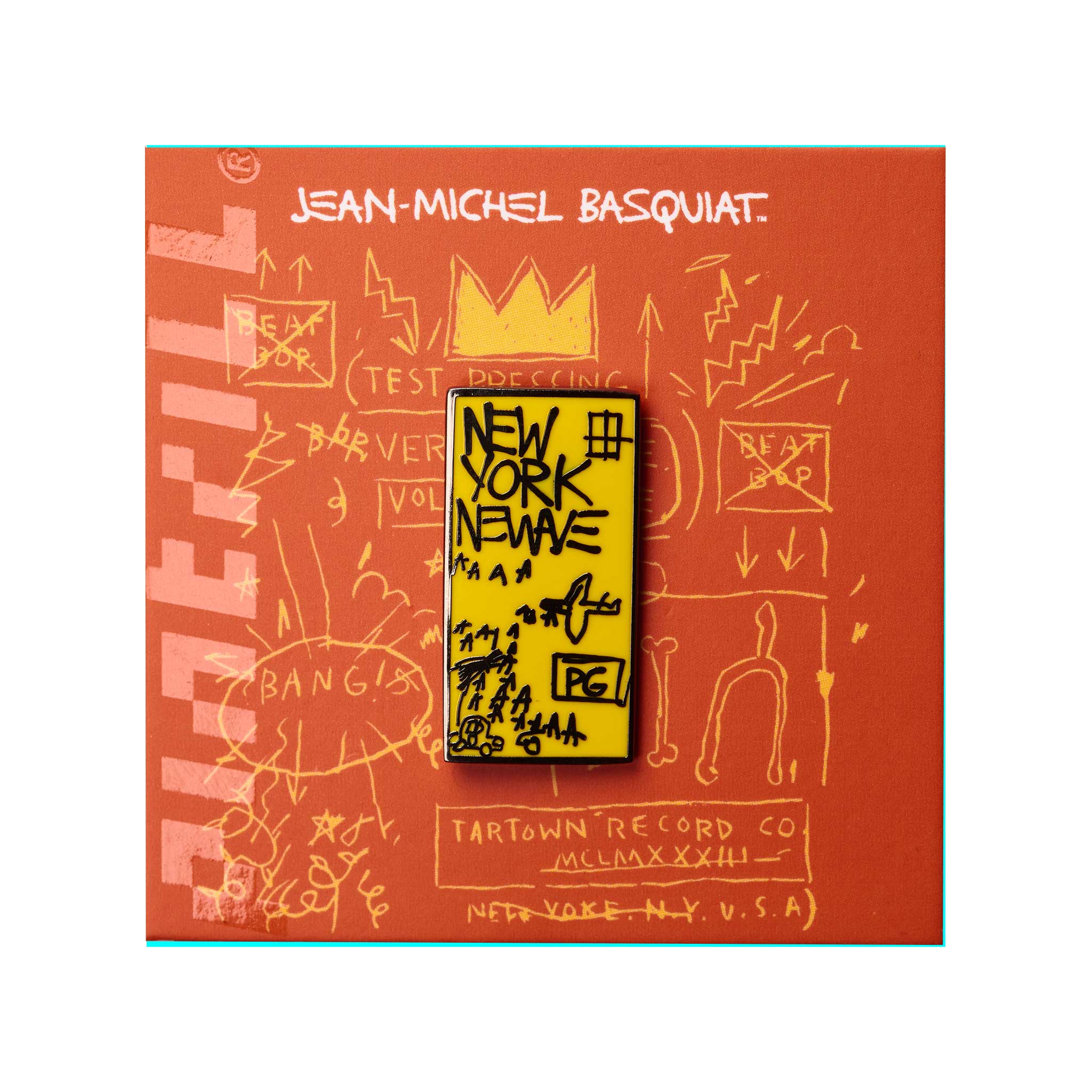 JEAN-MICHEL BASQUIAT - New York New Wave Pin - Image 2