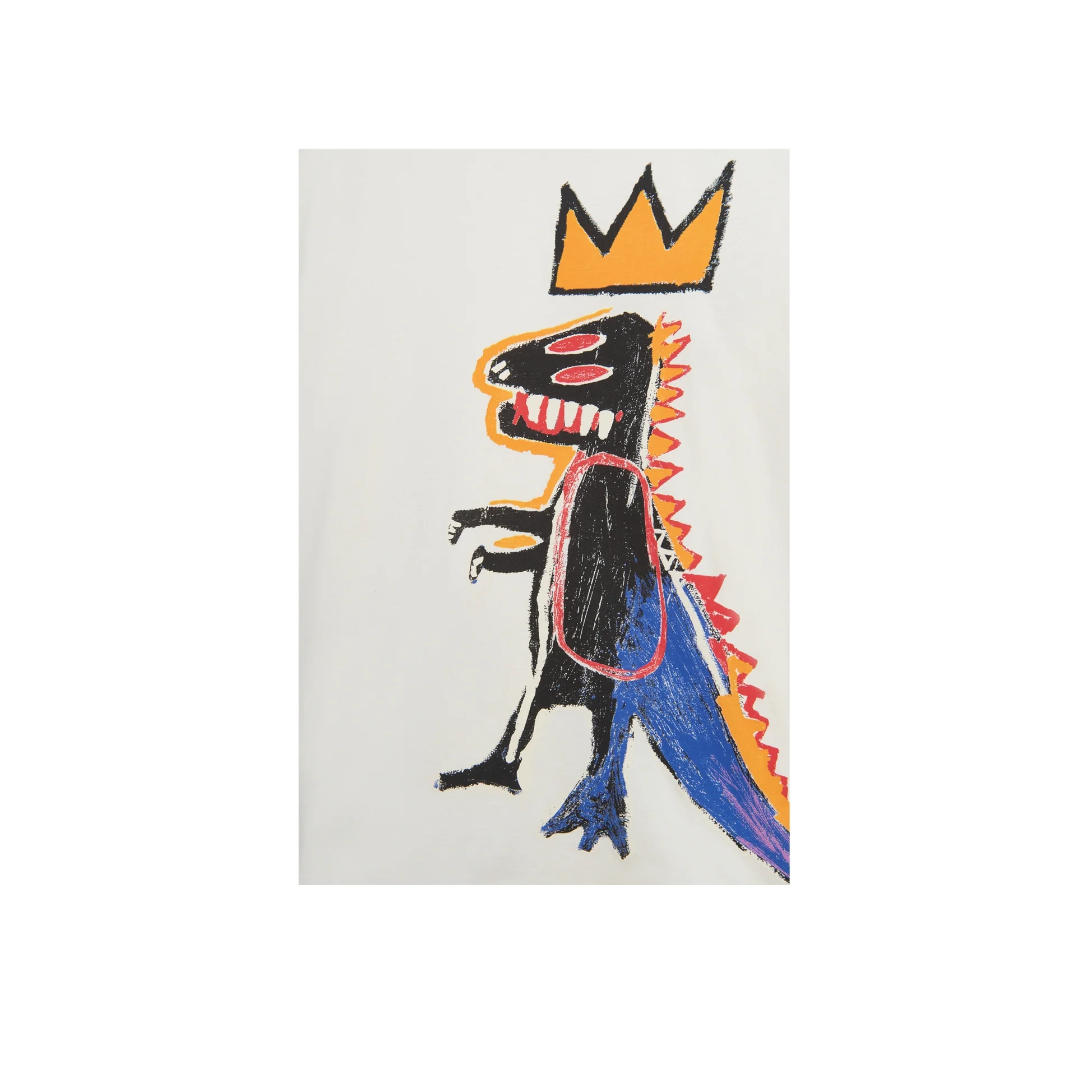 Jean-Michel Basquiat Pez Dispenser T-Shirt - Sand - Image 3