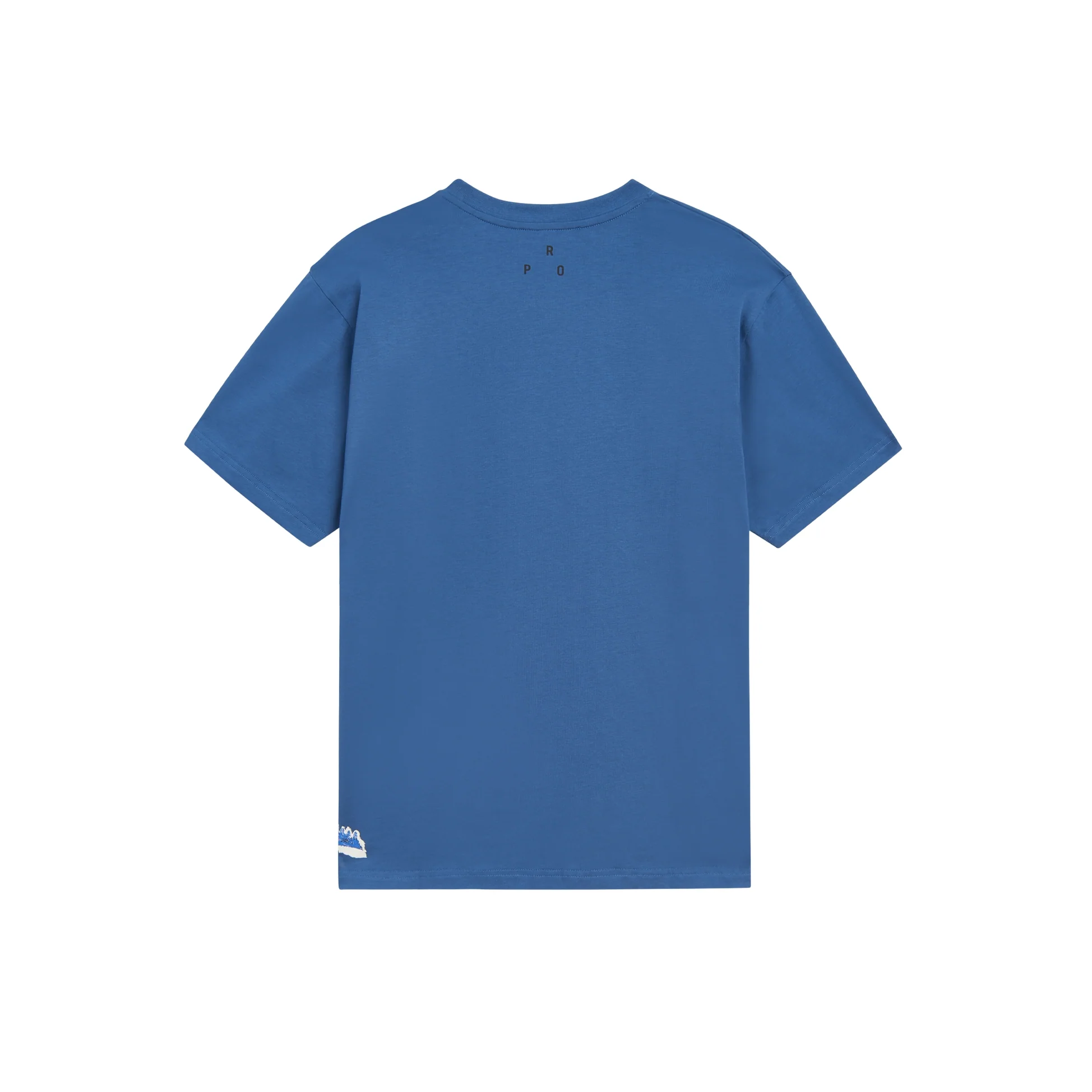 Jean-Michel Basquiat Pez Dispenser T-Shirt - Slate Blue - Image 3
