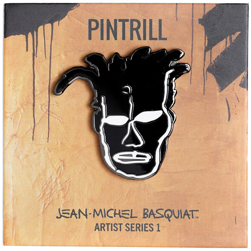 JEAN-MICHEL BASQUIAT PORTRAIT PIN - Image 3