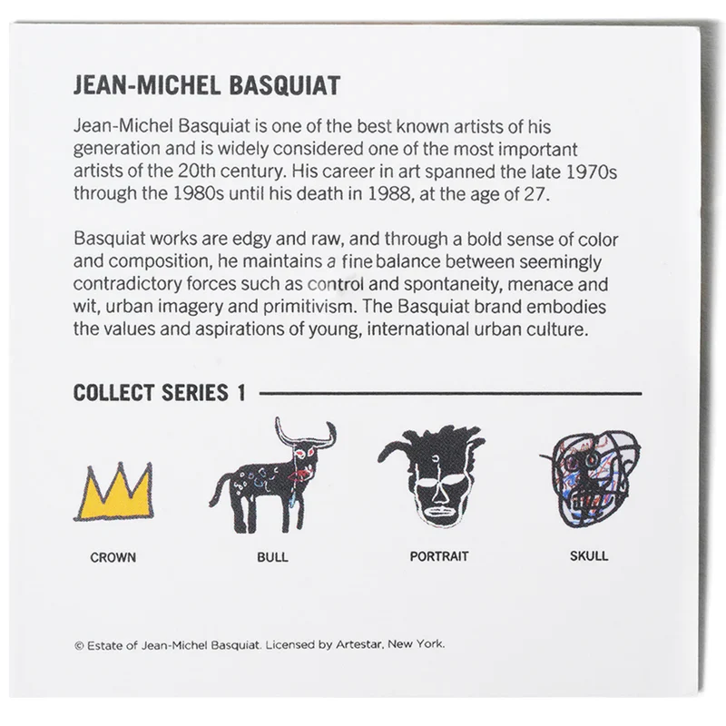JEAN-MICHEL BASQUIAT PORTRAIT PIN - Image 4