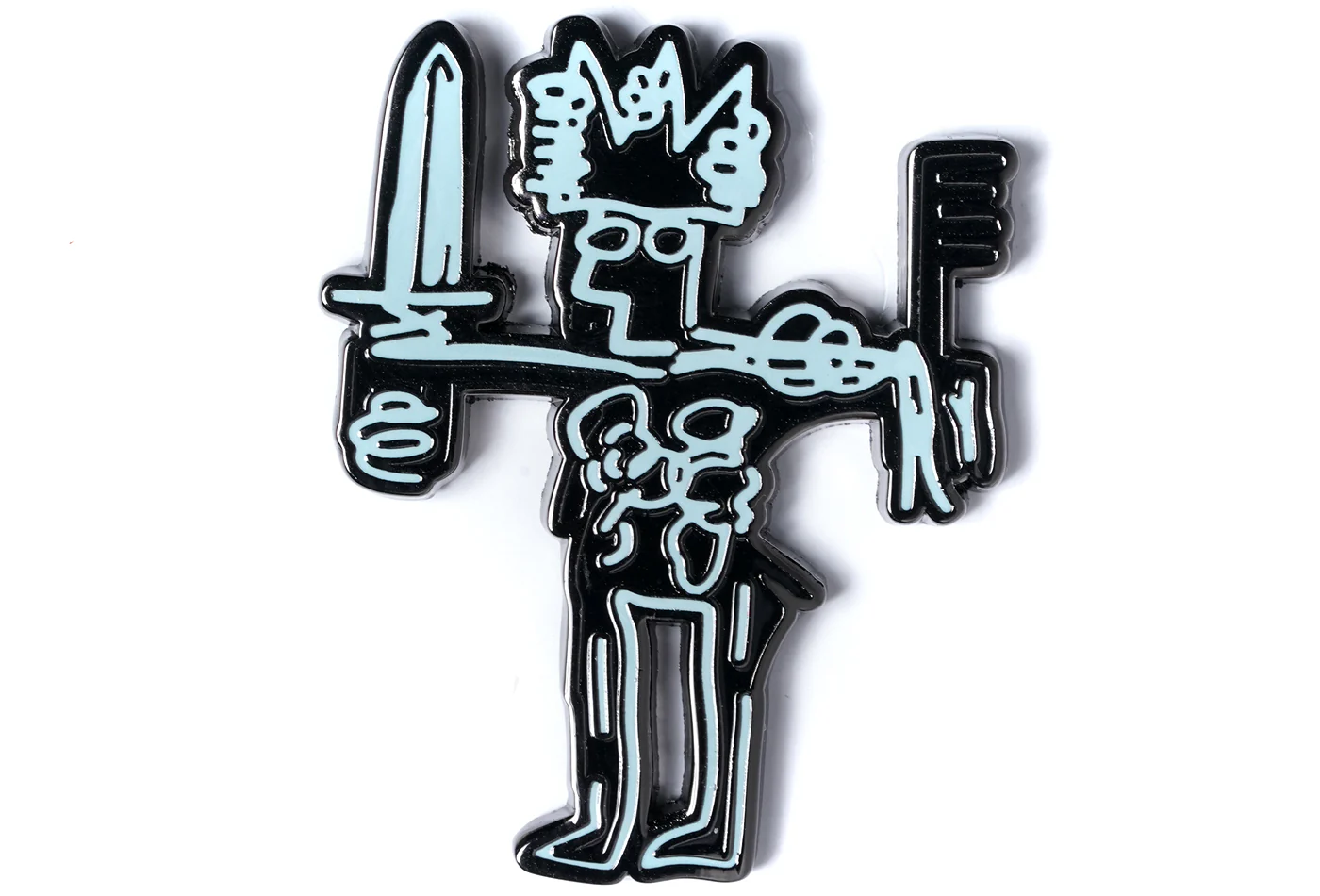JEAN-MICHEL BASQUIAT SWORD PIN - Image 3