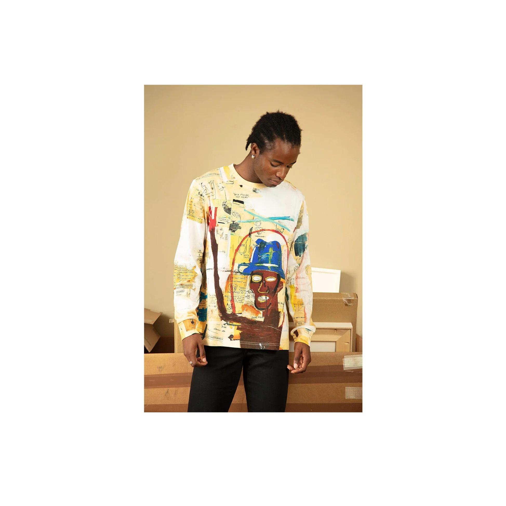 Jean-Michel Basquiat Toxic Long-Sleeve T-Shirt - Image 4