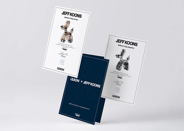 JEFF KOONS x LEXON Balloon Dog Speaker - Image 9