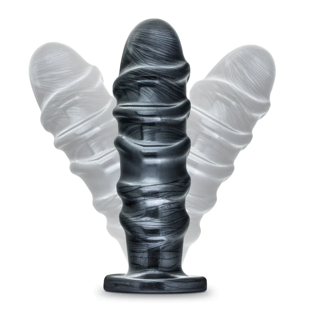 Jet Annihilator Carbon Metallic Black 11-Inch Anal Plug With Suction Cup Base - Image 7