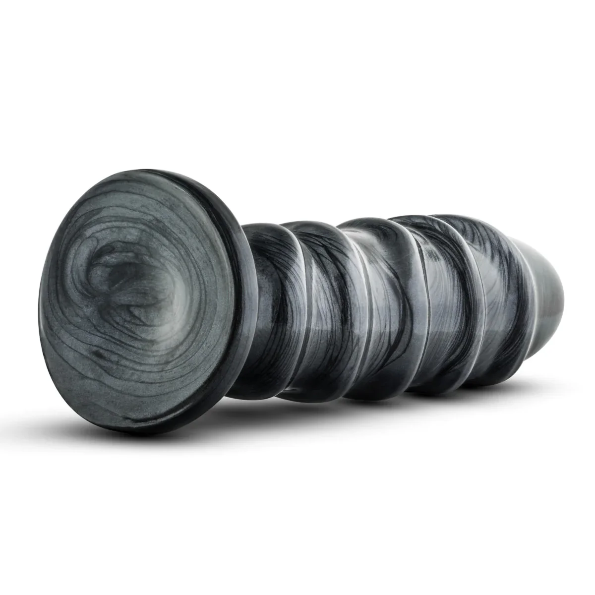 Jet Annihilator Carbon Metallic Black 11-Inch Anal Plug With Suction Cup Base - Image 8