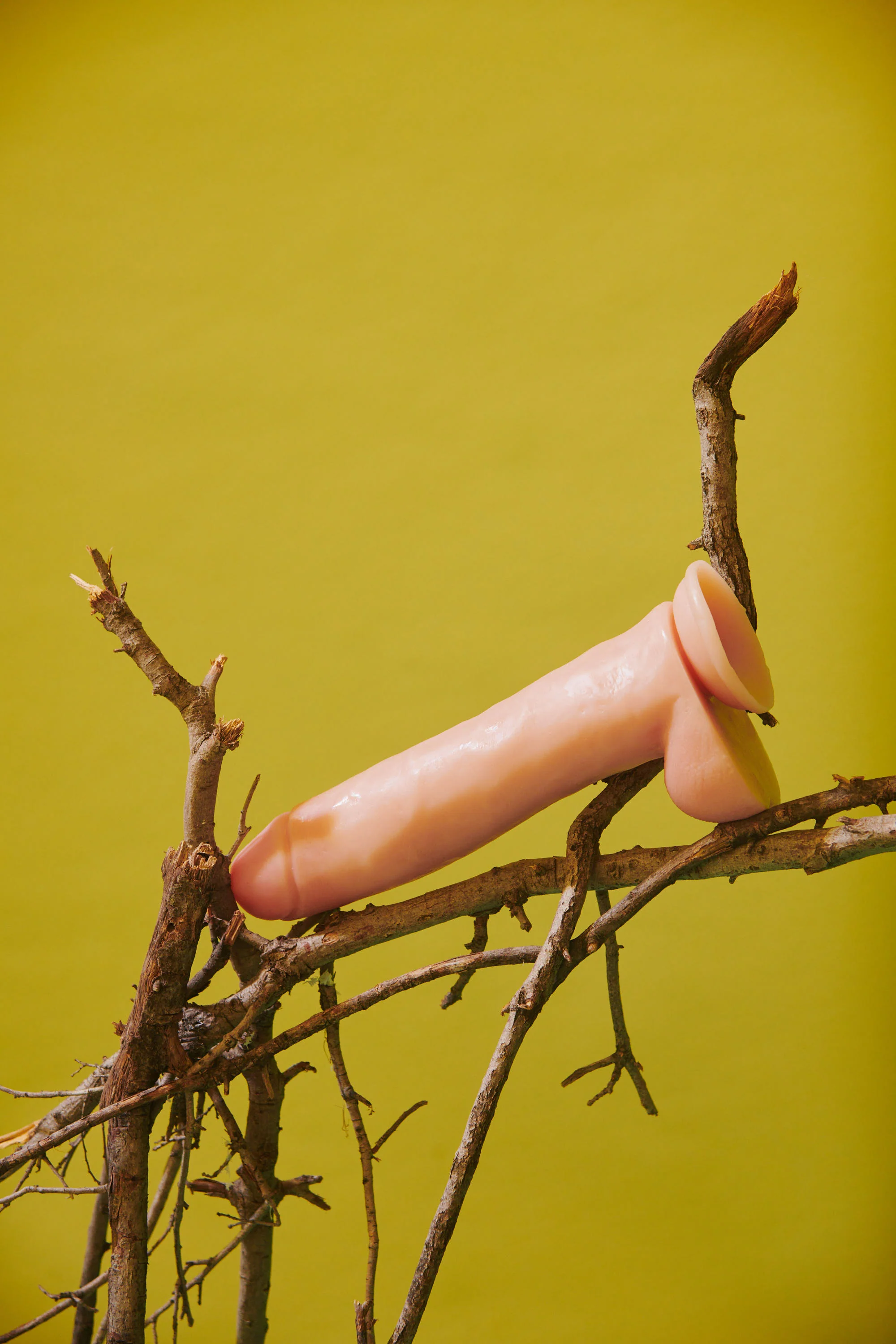 JOCK 11 Inch Dildo with Balls - Light - Image 4
