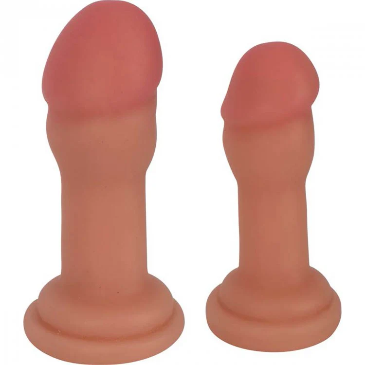 JOCK Cockhead Butt Plugs Duo - Flesh - Image 2