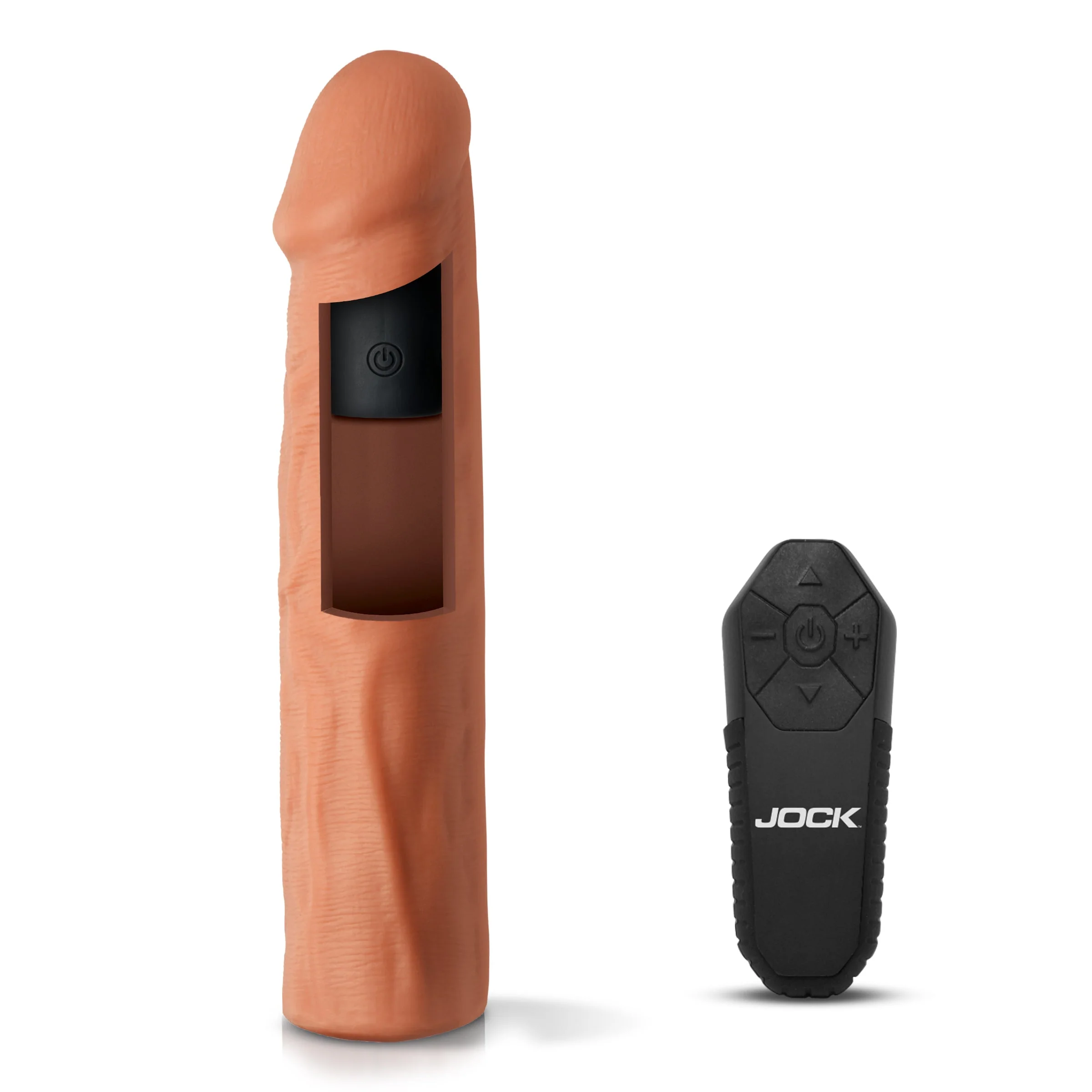 JOCK Enhancers Vibrating Penis Extension w/ Remote - Medium - Image 5