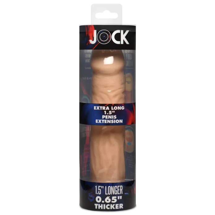 JOCK Extra Long Penis Extension Sleeve - Light - Image 10