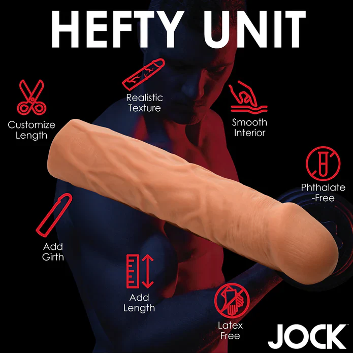 JOCK Extra Long Penis Extension Sleeve - Medium - Image 6