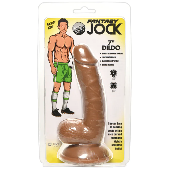 JOCK Soccer Sam 7" Dildo W/ Balls Medium - Image 10