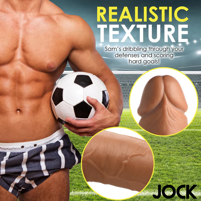 JOCK Soccer Sam 7" Dildo W/ Balls Medium - Image 3